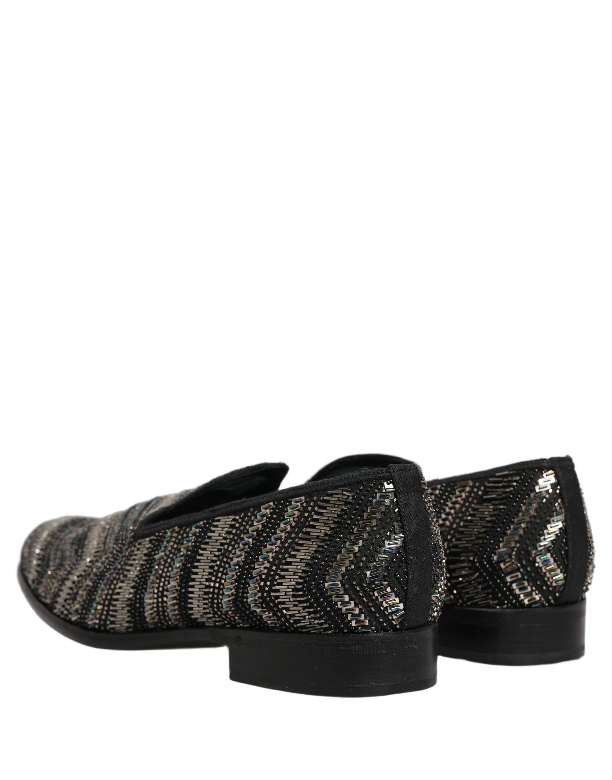 Dolce & Gabbana Black Slip On Loafers for Men additional view