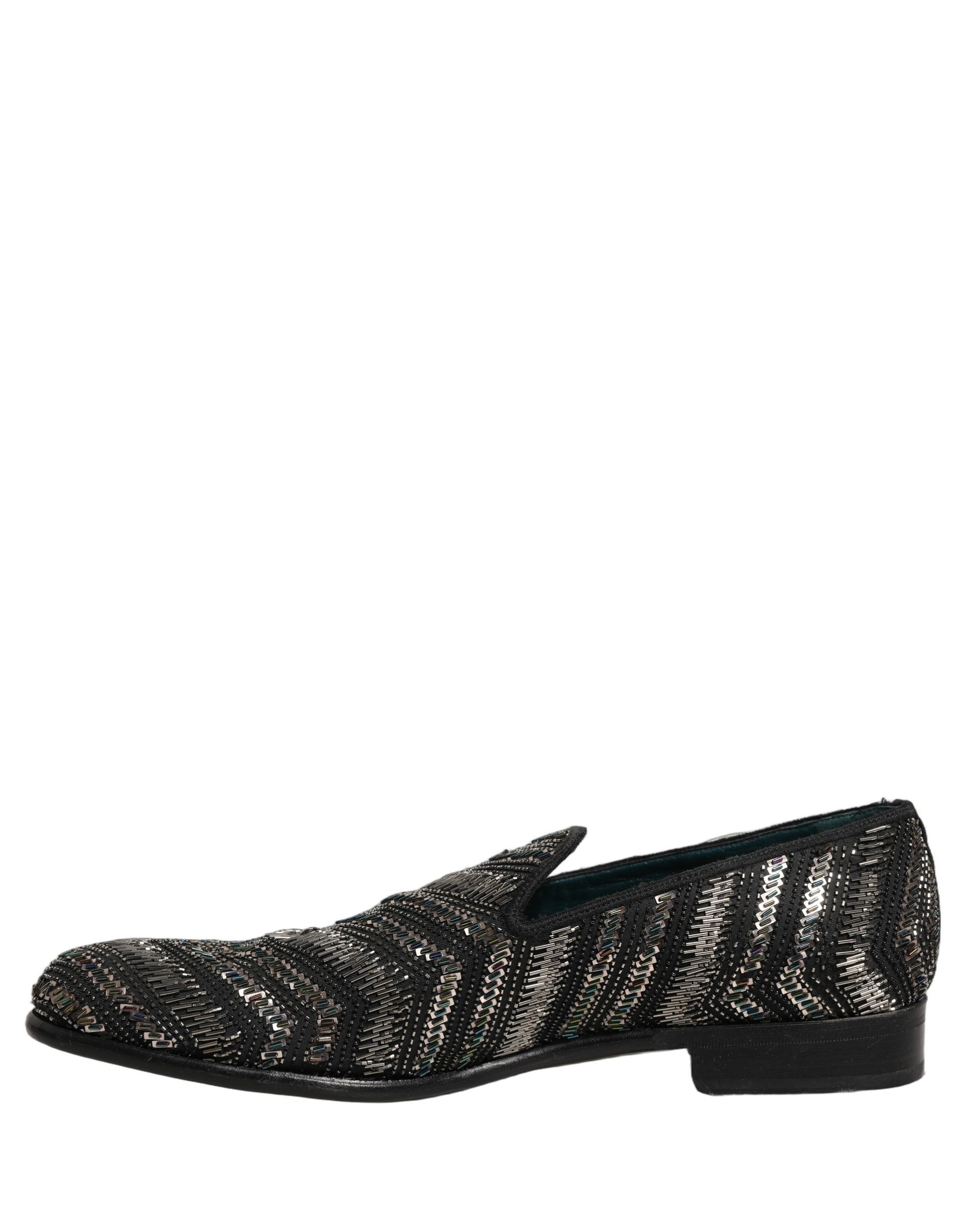 Dolce & Gabbana Black Slip On Loafers for Men additional view