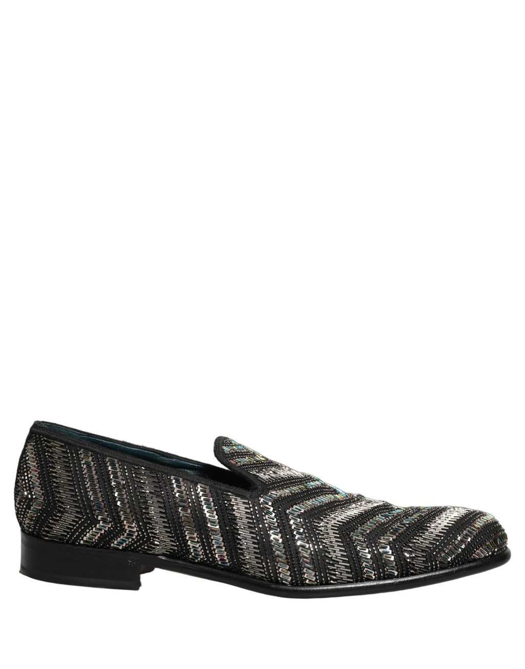 Dolce & Gabbana Black Slip On Loafers for Men alternate view