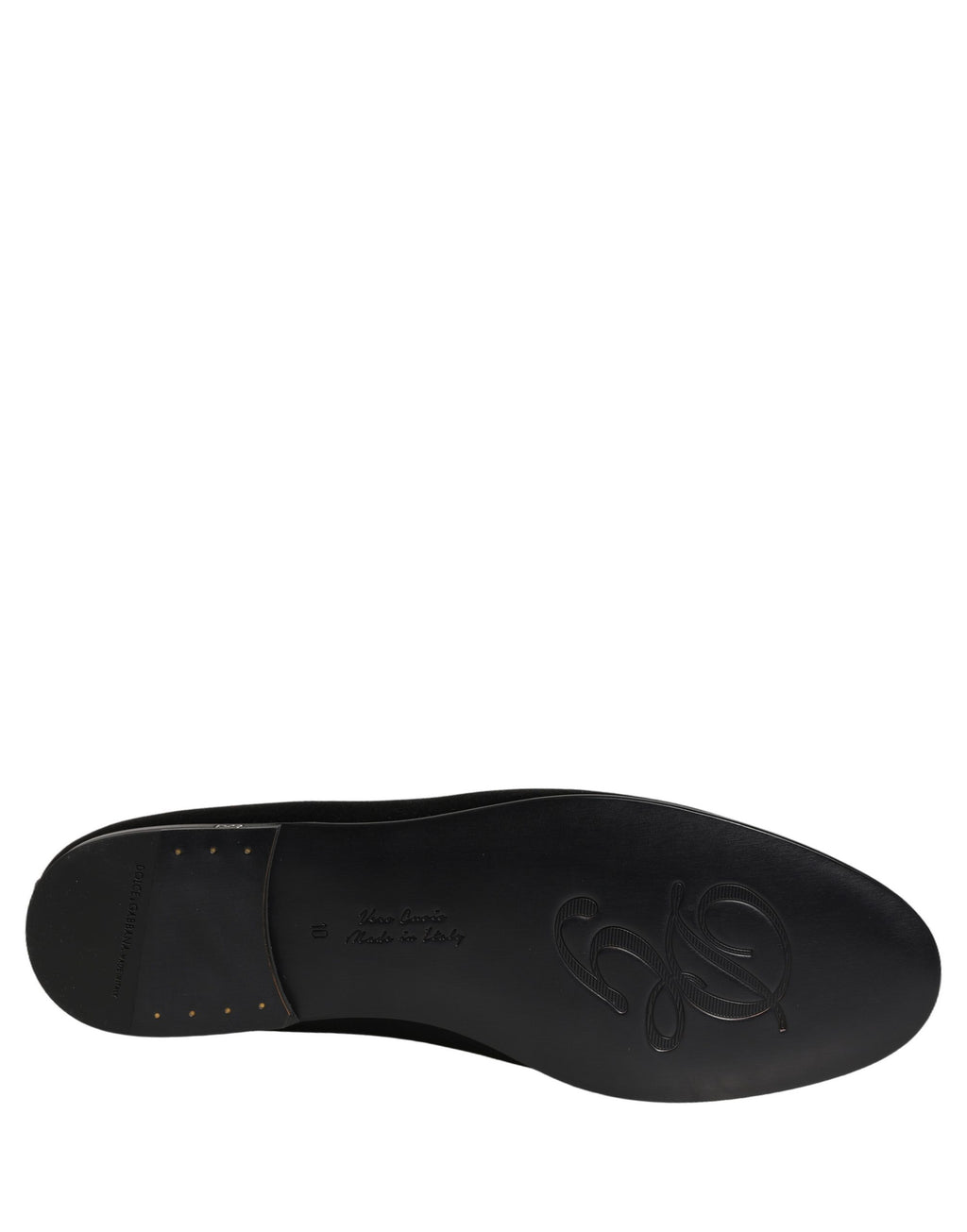 Dolce & Gabbana Black Slip On Loafers for Men additional view