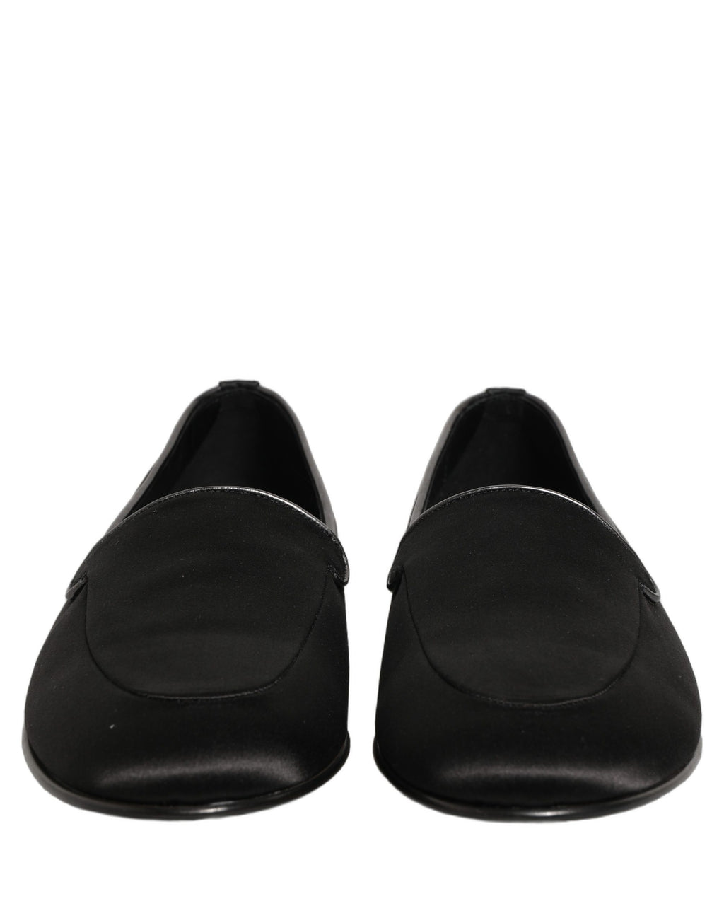 Dolce & Gabbana Black Slip On Loafers for Men detail view