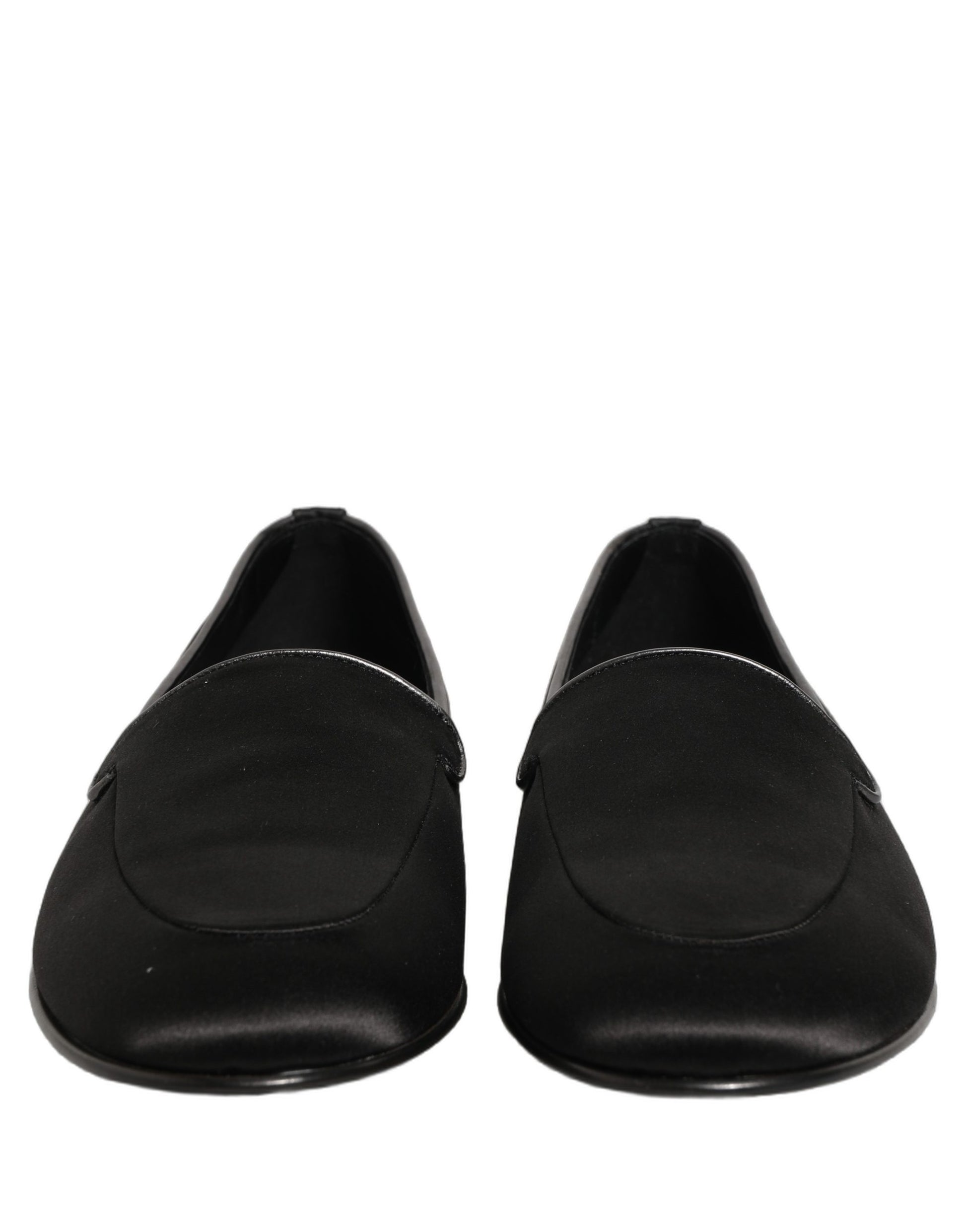 Dolce & Gabbana Black Slip On Loafers for Men detail view
