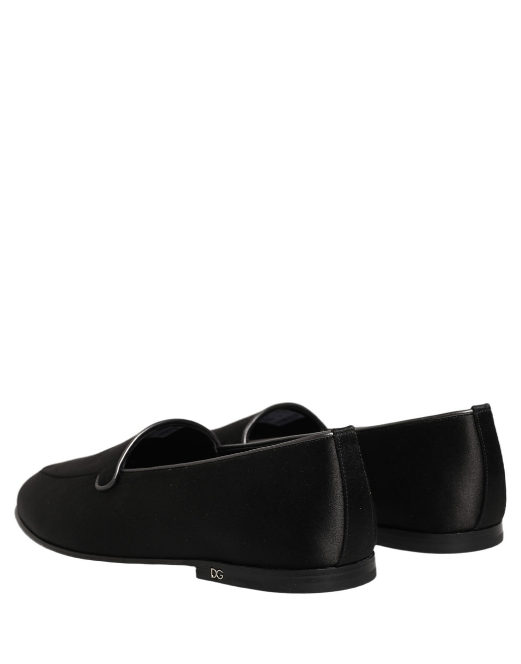 Dolce & Gabbana Black Slip On Loafers for Men additional view