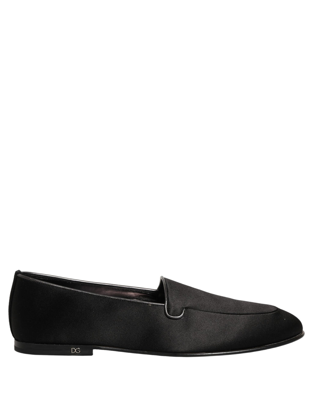 Dolce & Gabbana Black Slip On Loafers for Men