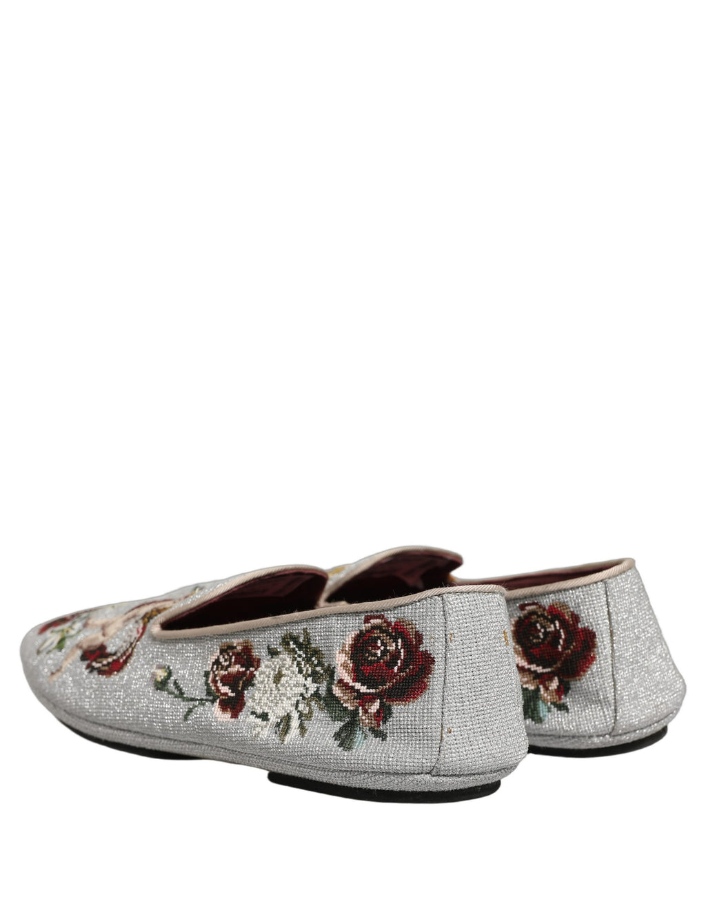 Dolce & Gabbana Grey Slip On Loafers for Men additional view