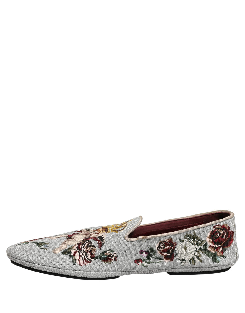 Dolce & Gabbana Grey Slip On Loafers for Men additional view