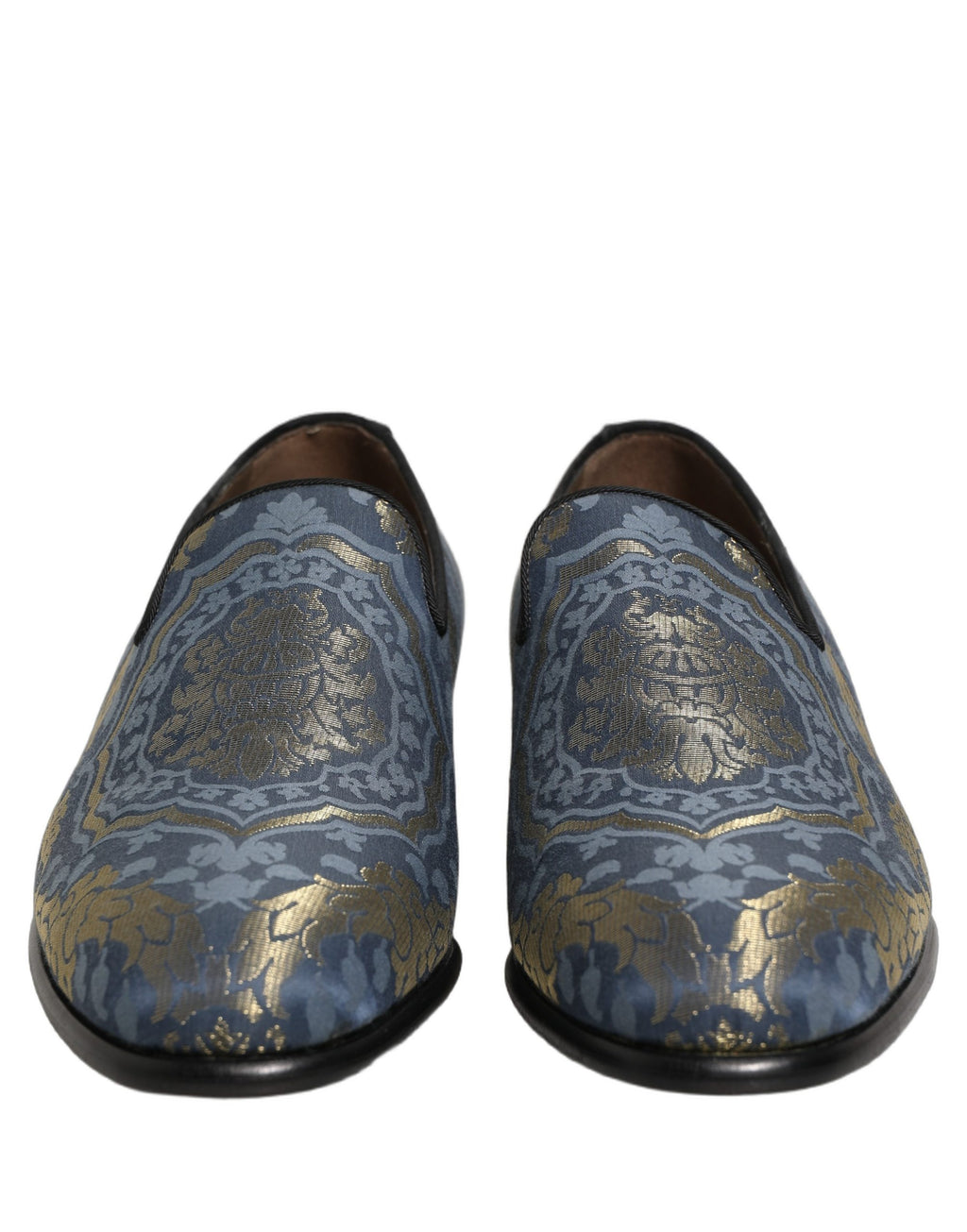 Dolce & Gabbana Blue Slip On Loafers for Men detail view