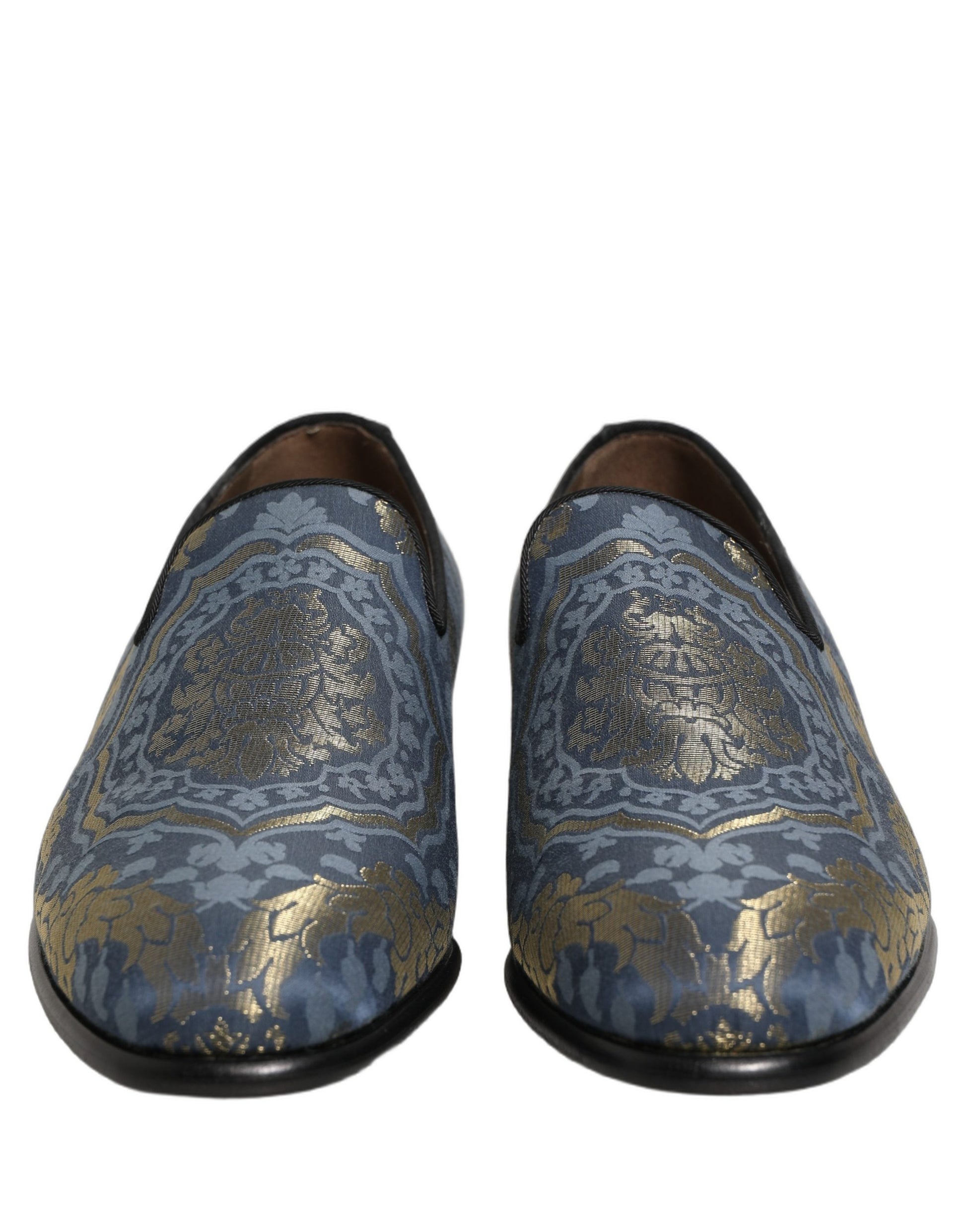 Dolce & Gabbana Blue Slip On Loafers for Men detail view