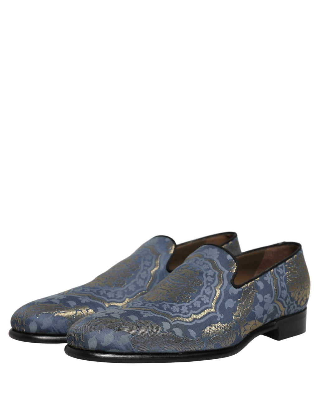 Dolce & Gabbana Blue Slip On Loafers for Men additional view