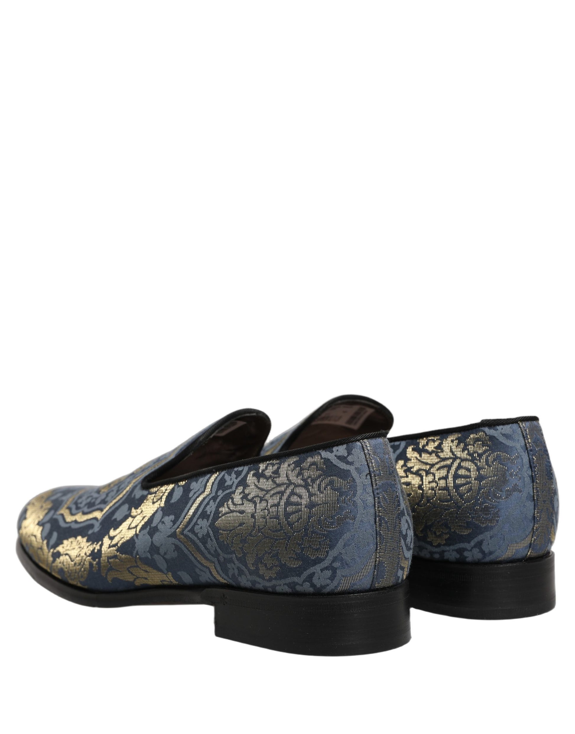 Dolce & Gabbana Blue Slip On Loafers for Men additional view