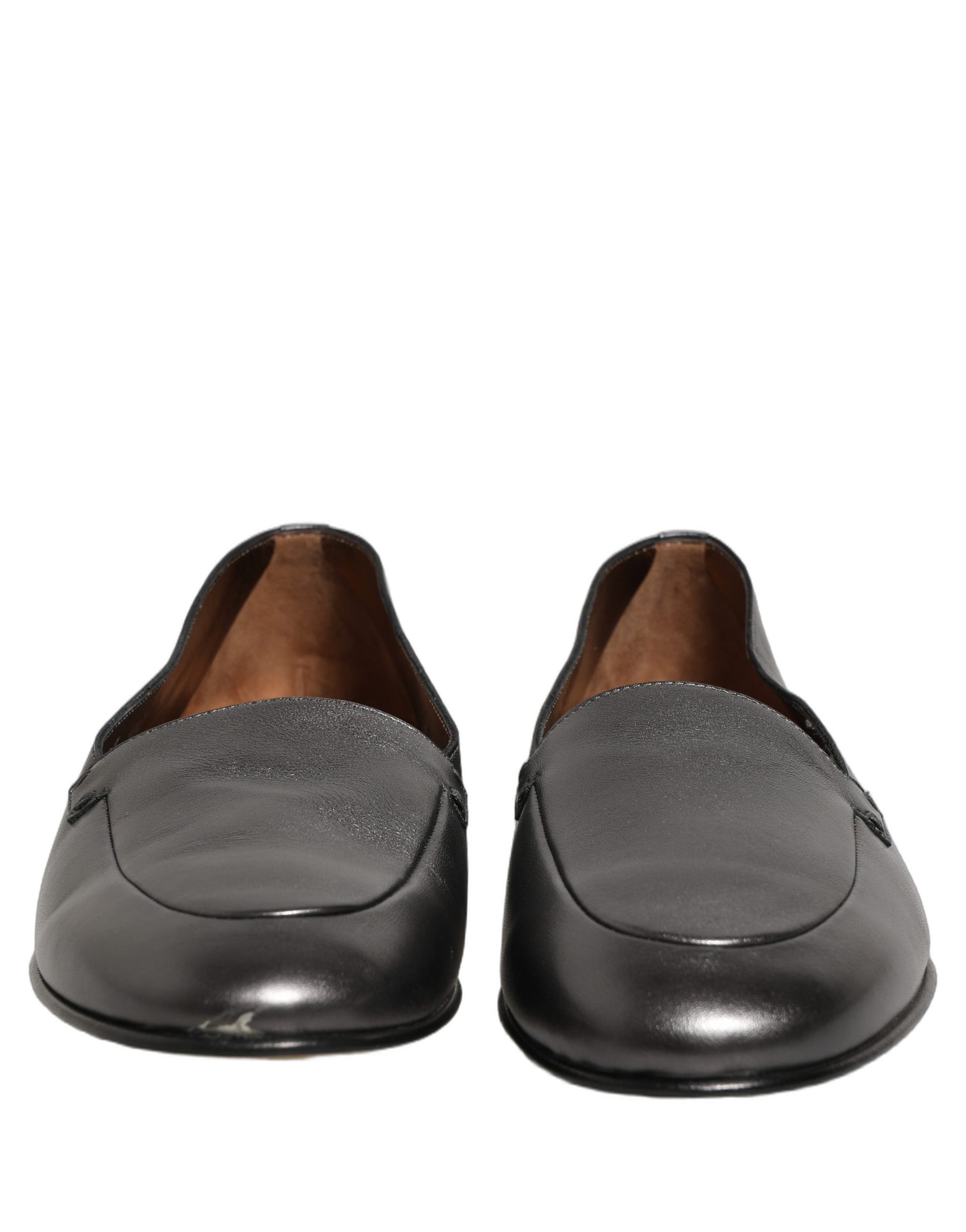 Dolce & Gabbana Silver Slip On Loafers for Men detail view