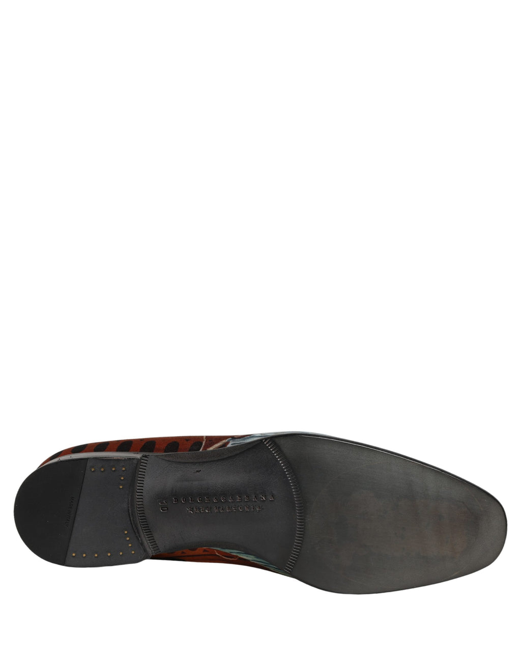 Dolce & Gabbana Multicolor Slip On Loafers for Men additional view