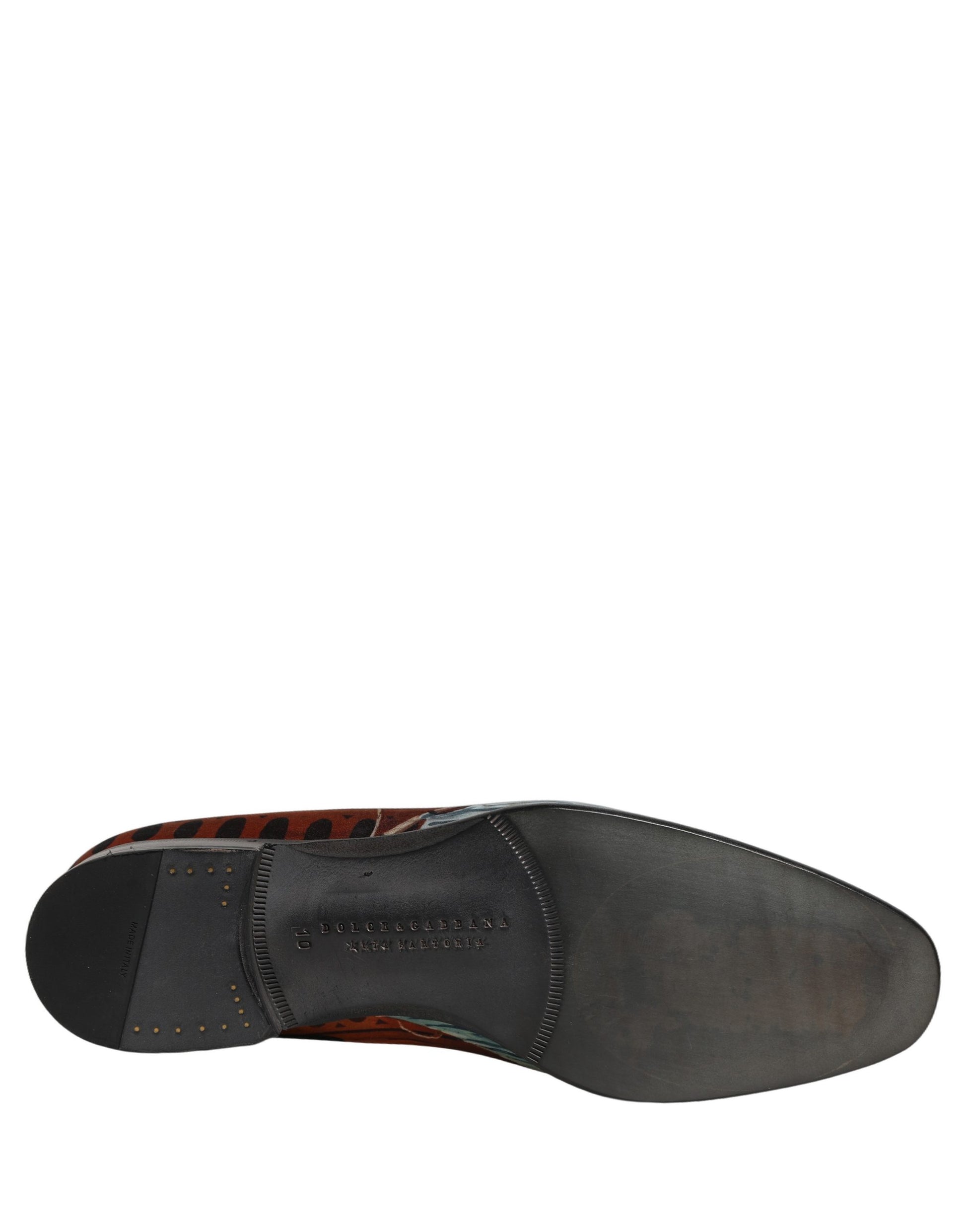 Dolce & Gabbana Multicolor Slip On Loafers for Men additional view