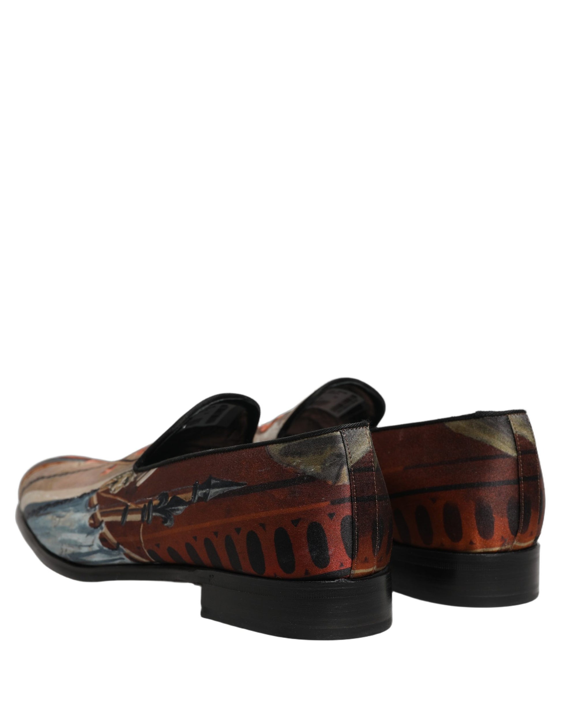 Dolce & Gabbana Multicolor Slip On Loafers for Men additional view