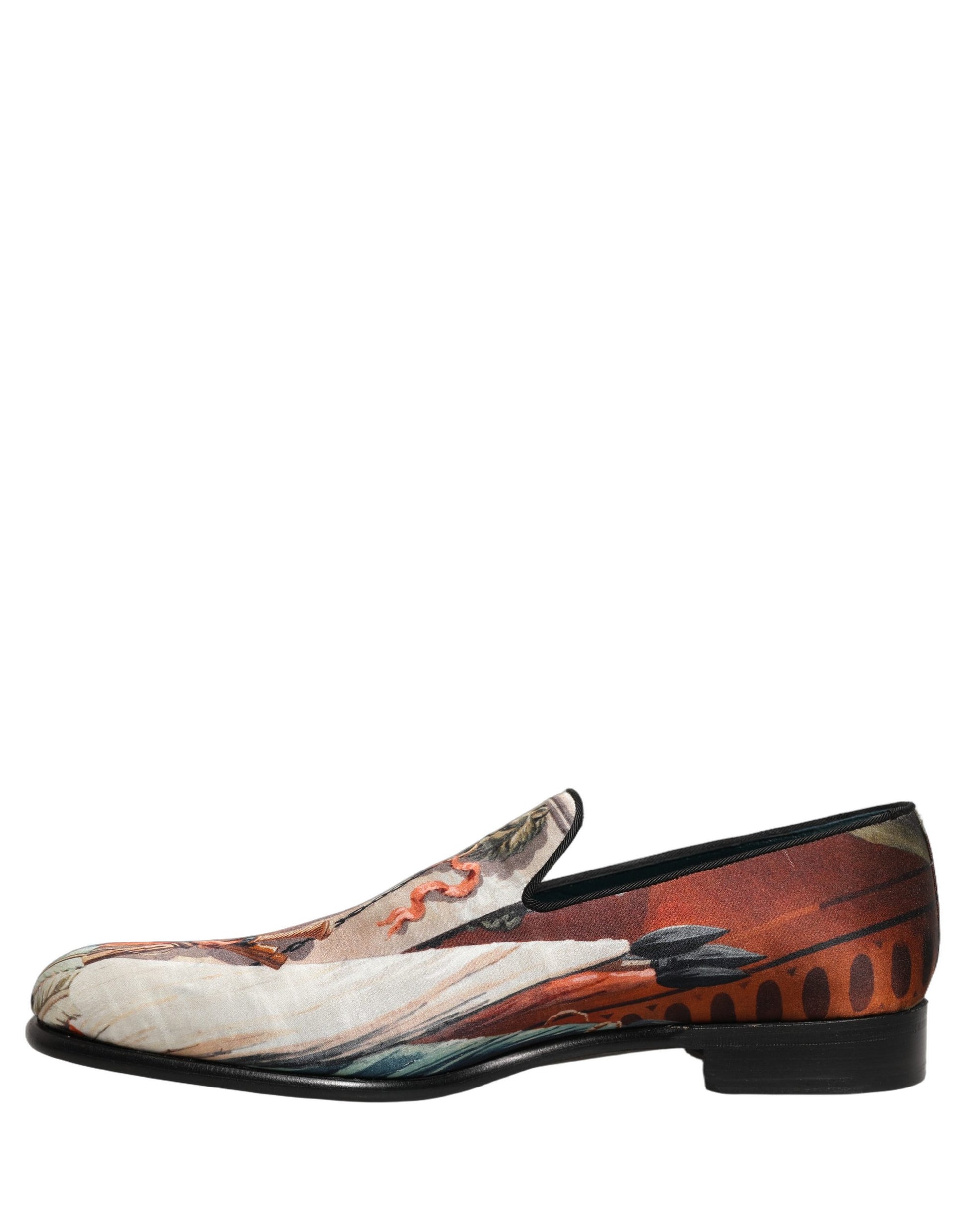 Dolce & Gabbana Multicolor Slip On Loafers for Men additional view