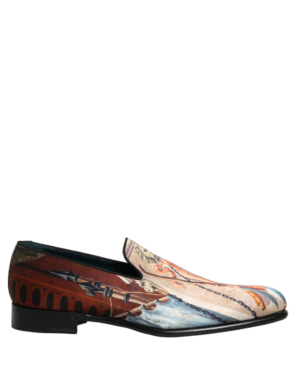 Dolce & Gabbana Multicolor Slip On Loafers for Men alternate view
