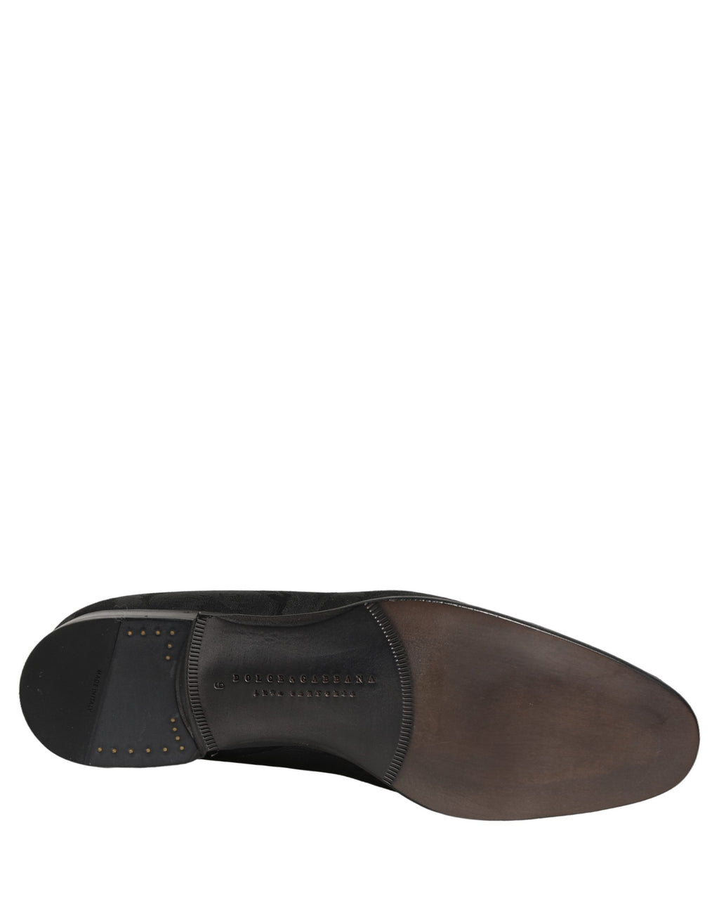 Dolce & Gabbana Black Slip On Loafers for Men additional view