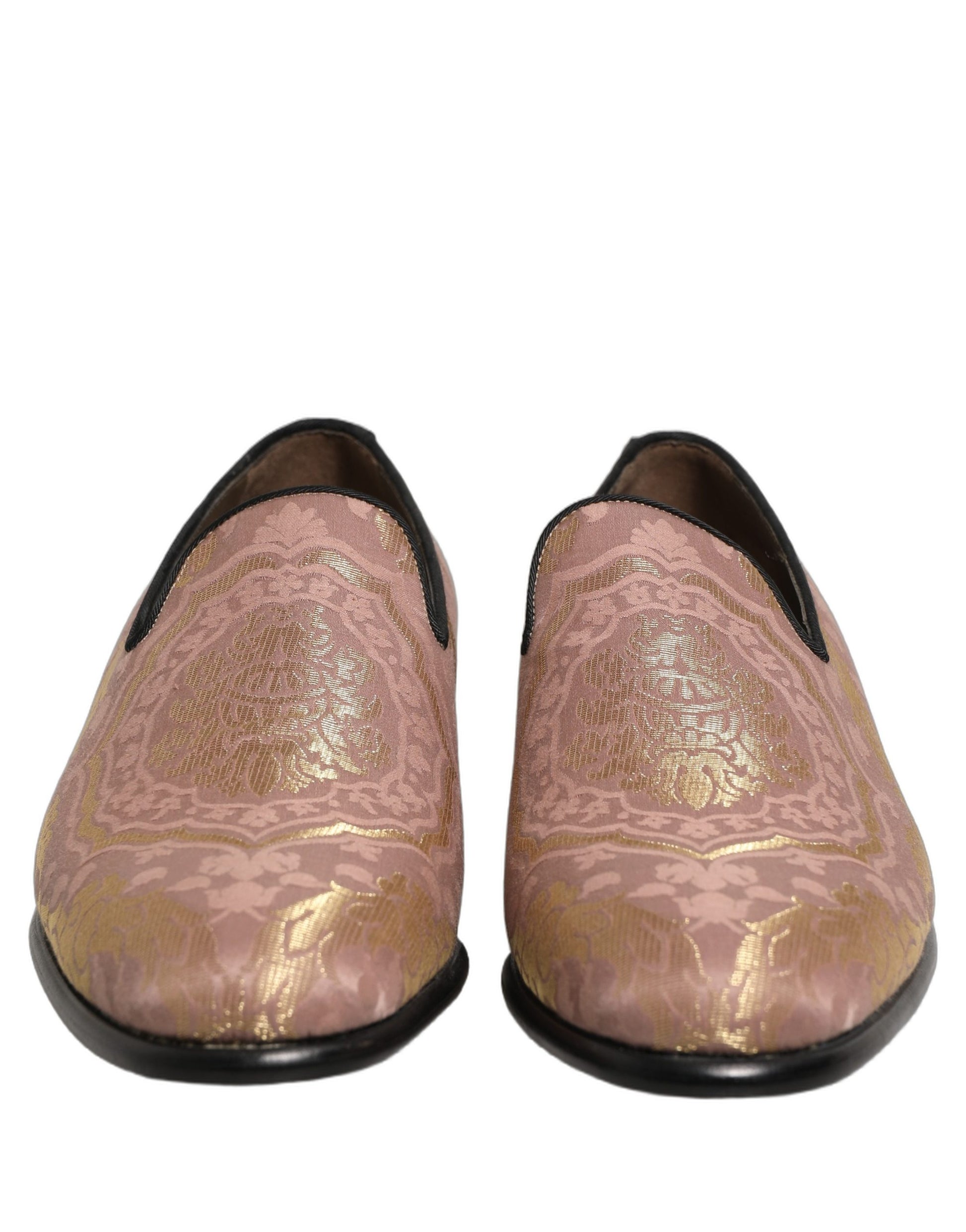 Dolce & Gabbana Pink Slip On Loafers for Men detail view