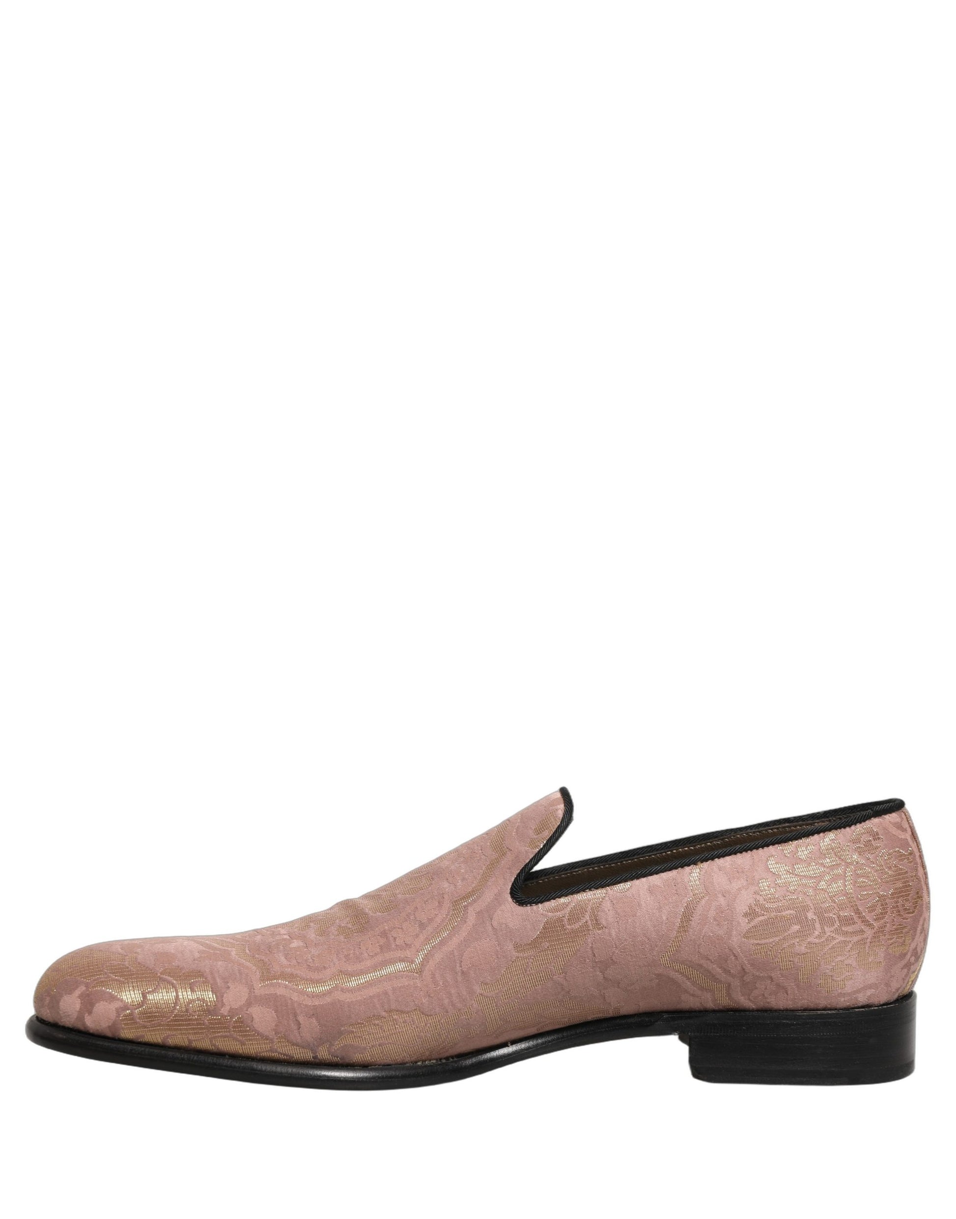 Dolce & Gabbana Pink Slip On Loafers for Men additional view