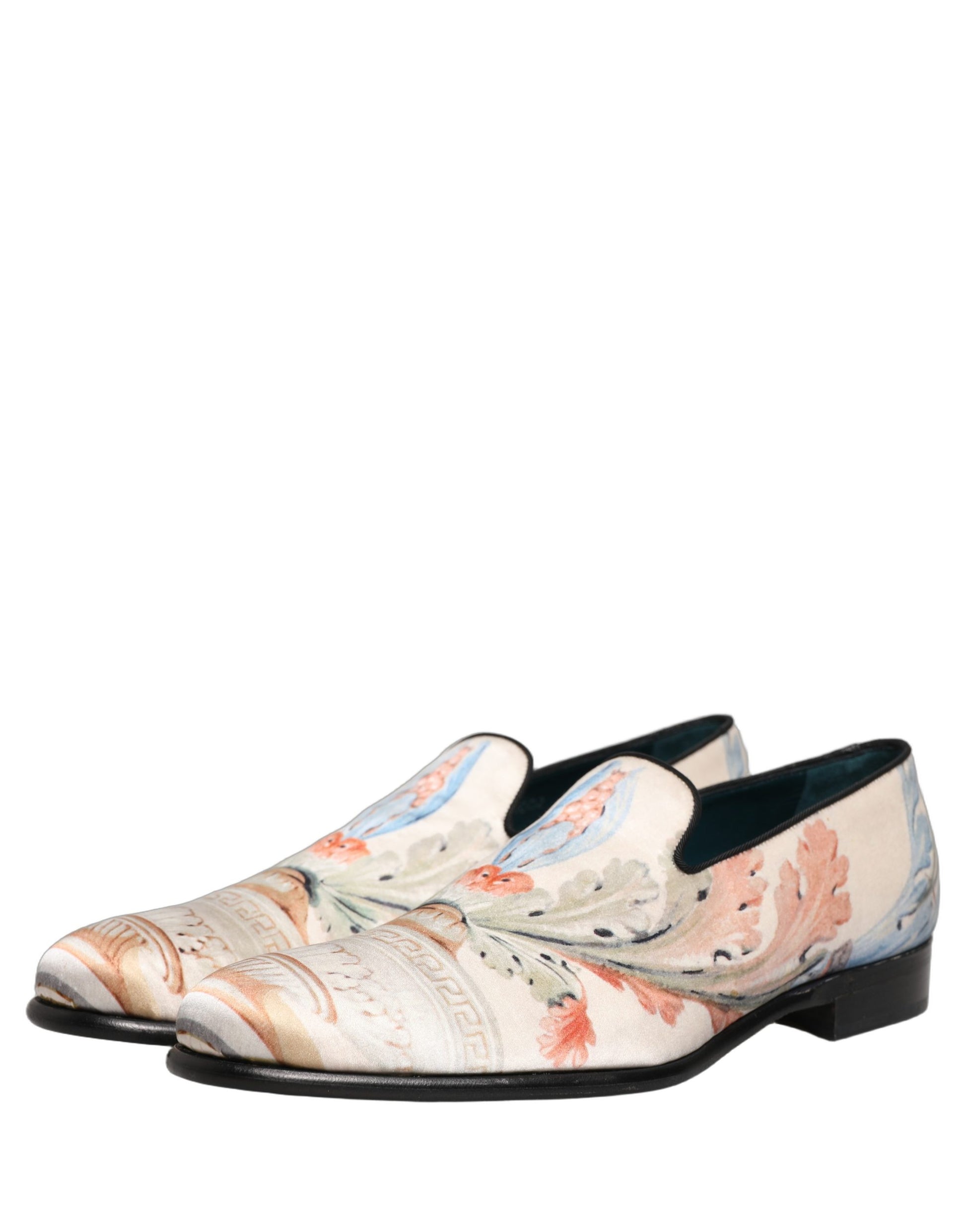 Dolce & Gabbana White Slip On Loafers for Men additional view