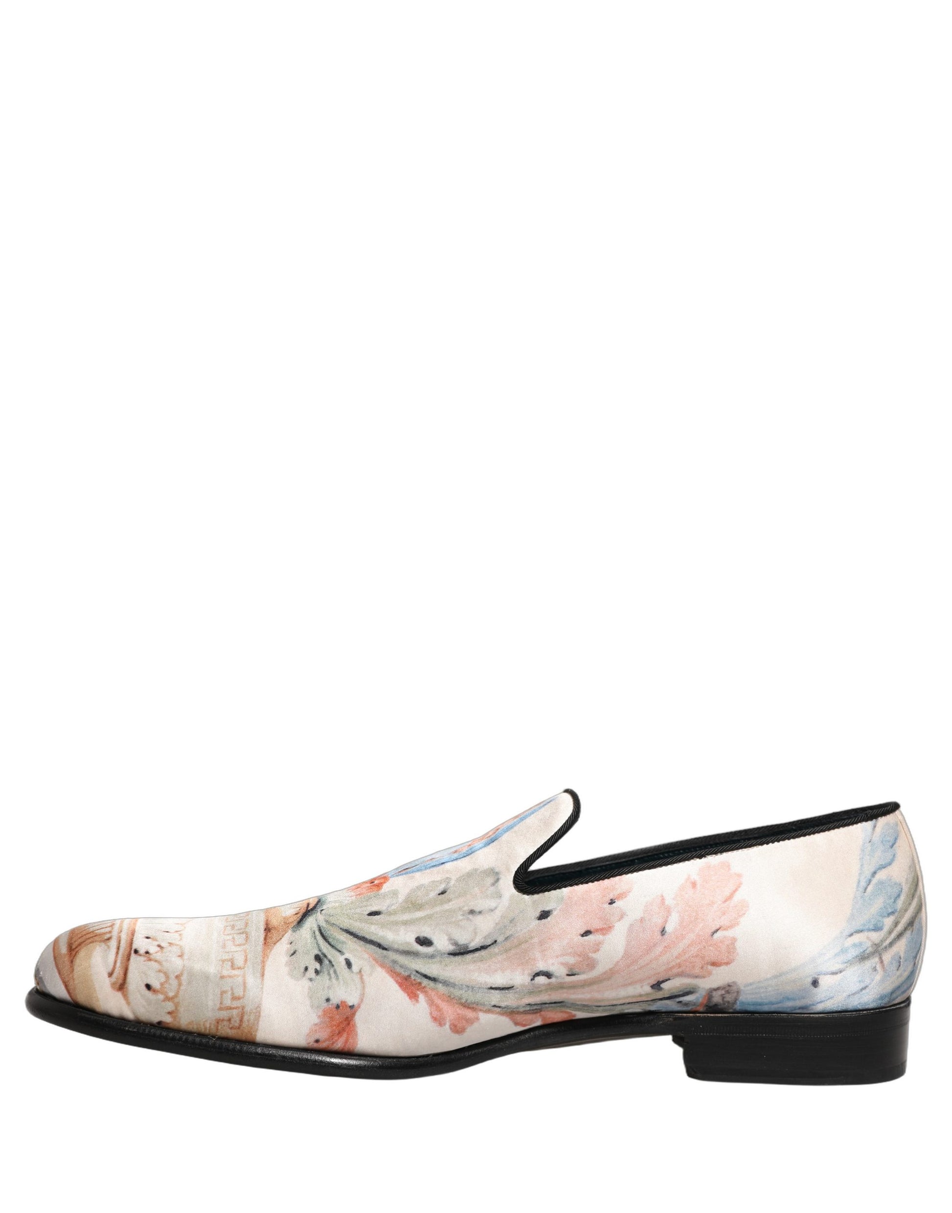 Dolce & Gabbana White Slip On Loafers for Men additional view