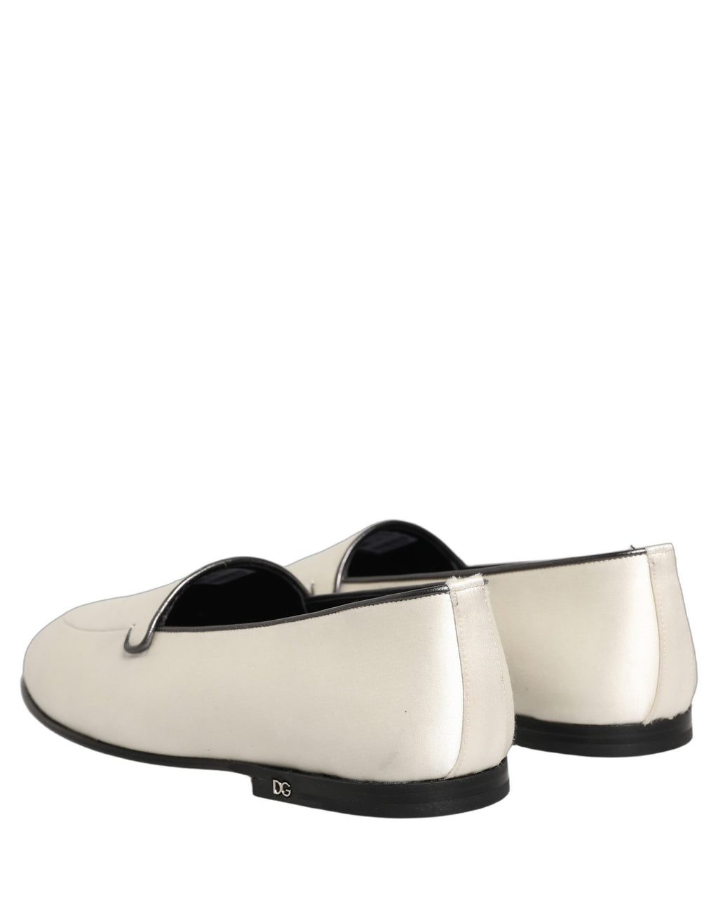 Dolce & Gabbana White Slip On Loafers for Men additional view