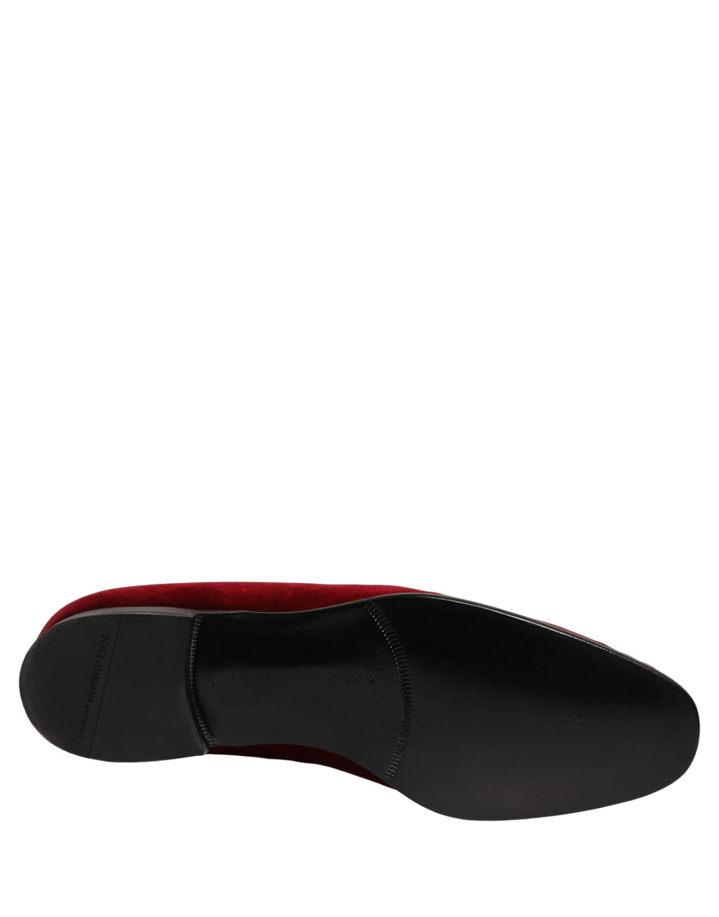Dolce & Gabbana Burgund Pailletten Edelstein Kleid Loafers Schuhe