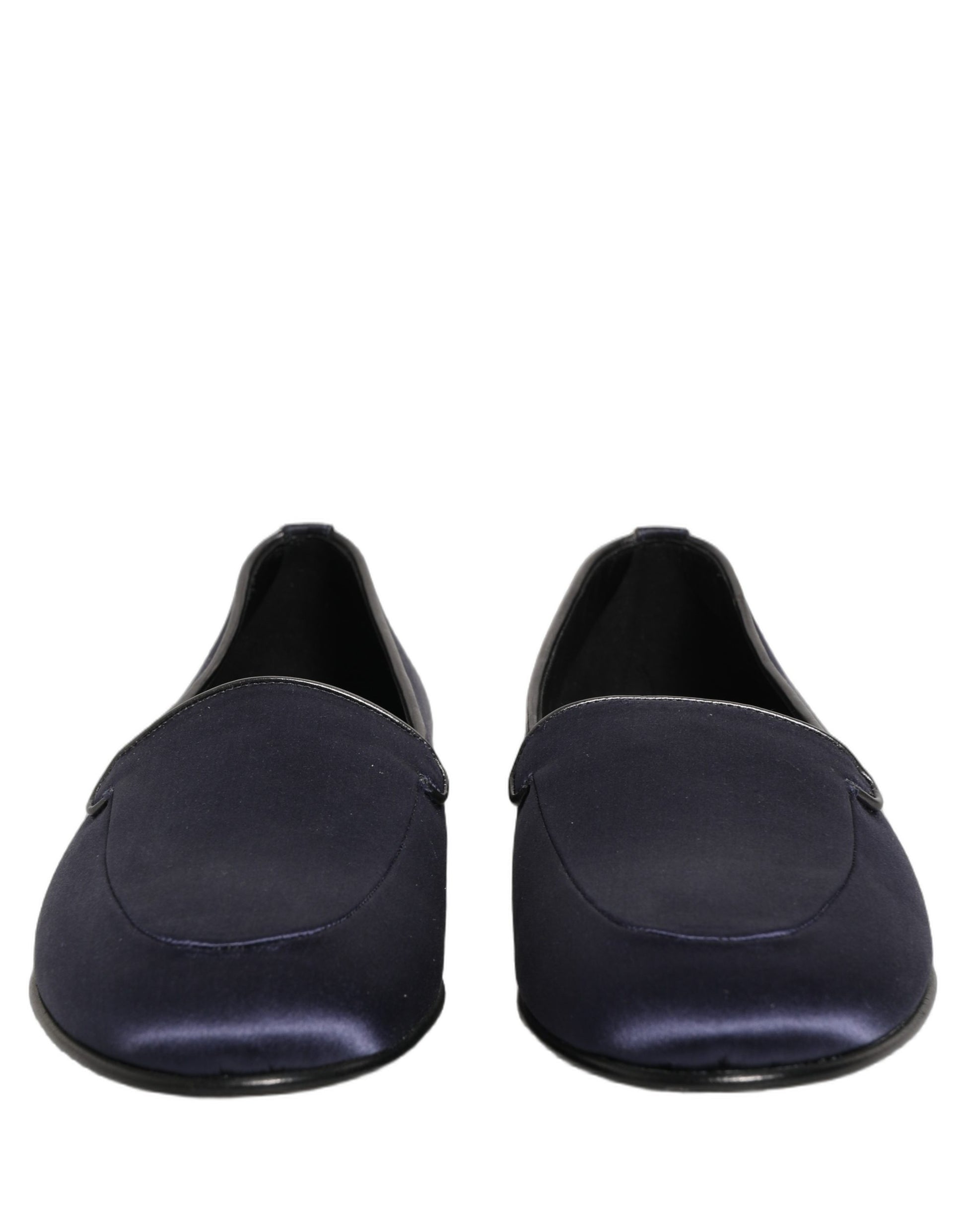 Dolce & Gabbana Blue Slip On Loafers for Men detail view