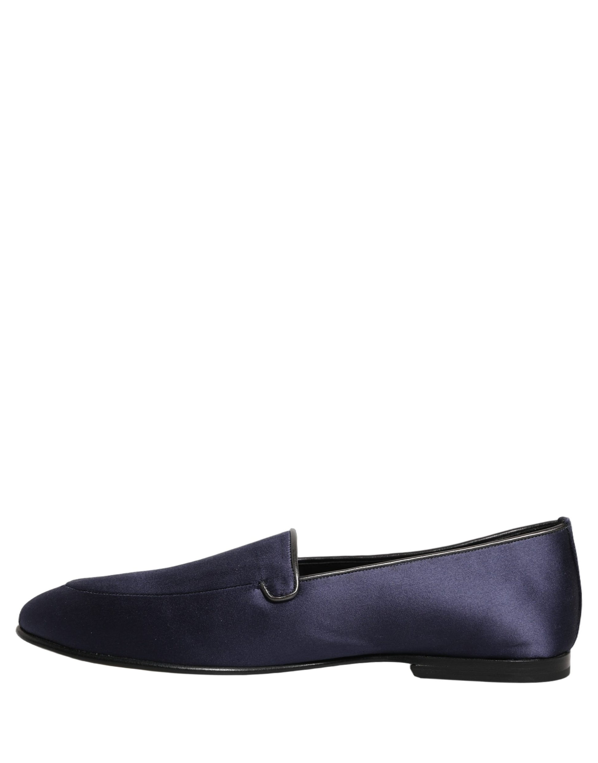 Dolce & Gabbana Blue Slip On Loafers for Men additional view