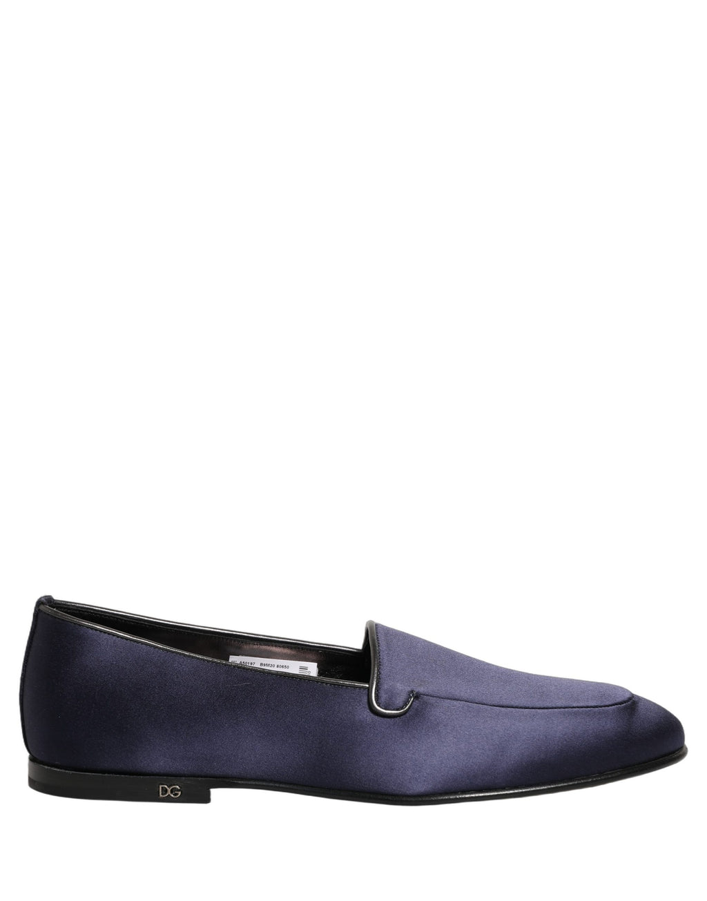 Dolce & Gabbana Blue Slip On Loafers for Men alternate view
