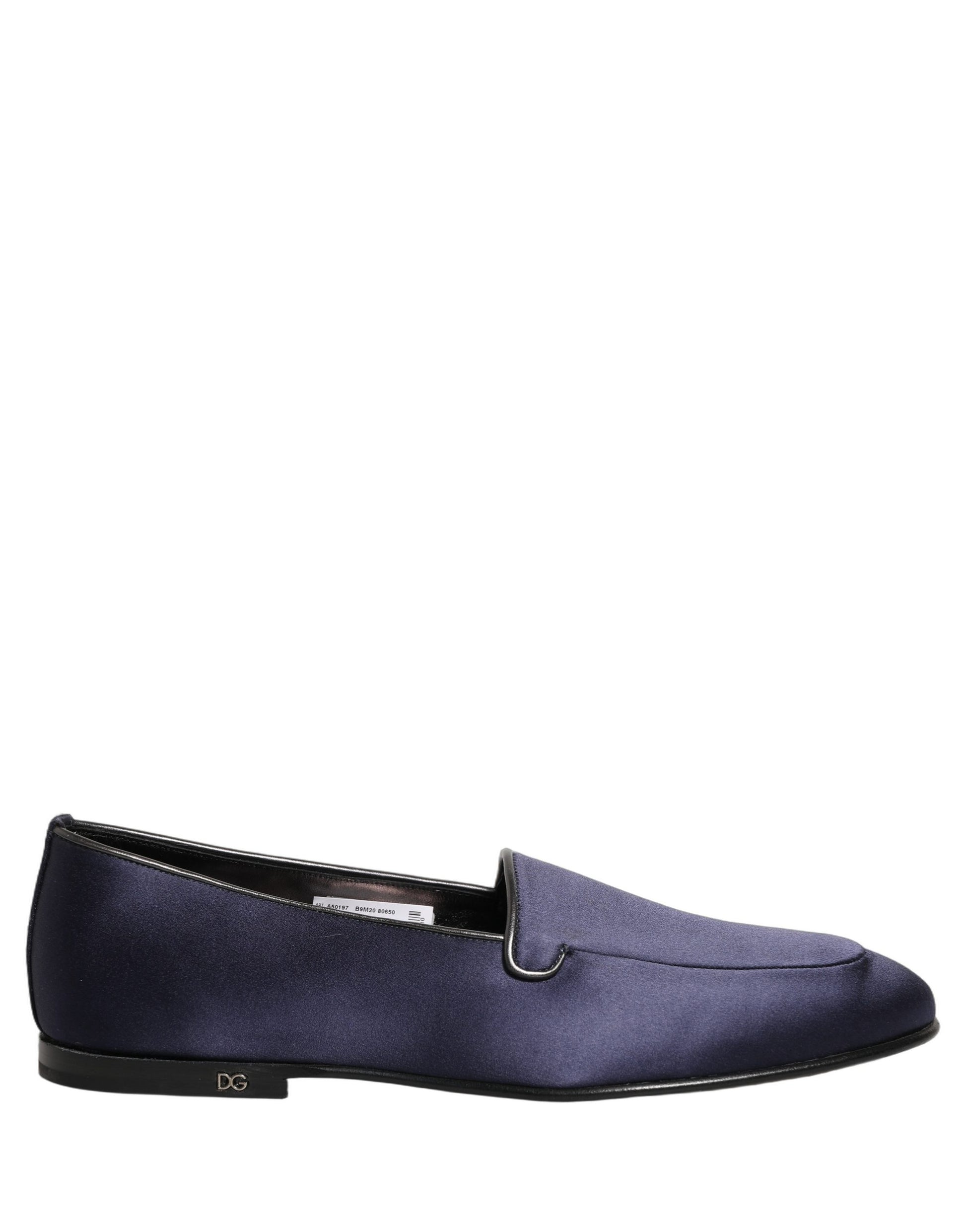 Dolce & Gabbana Blue Slip On Loafers for Men alternate view