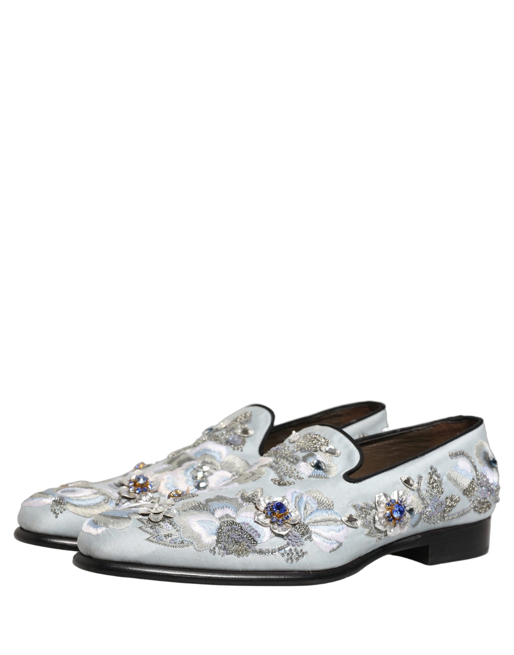 Dolce & Gabbana White Slip On Loafers for Men additional view