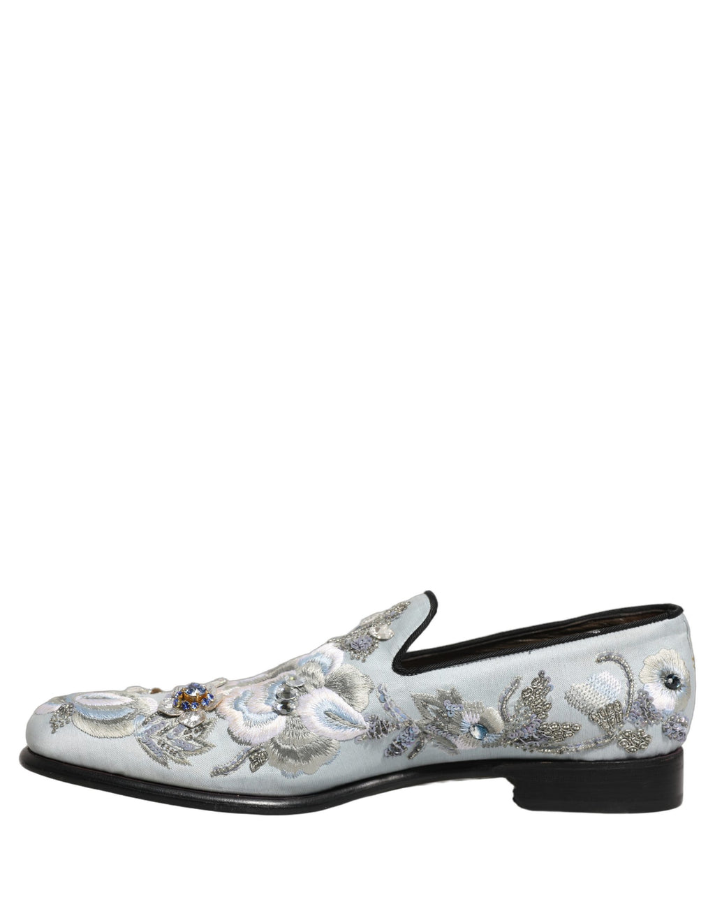 Dolce & Gabbana White Slip On Loafers for Men additional view