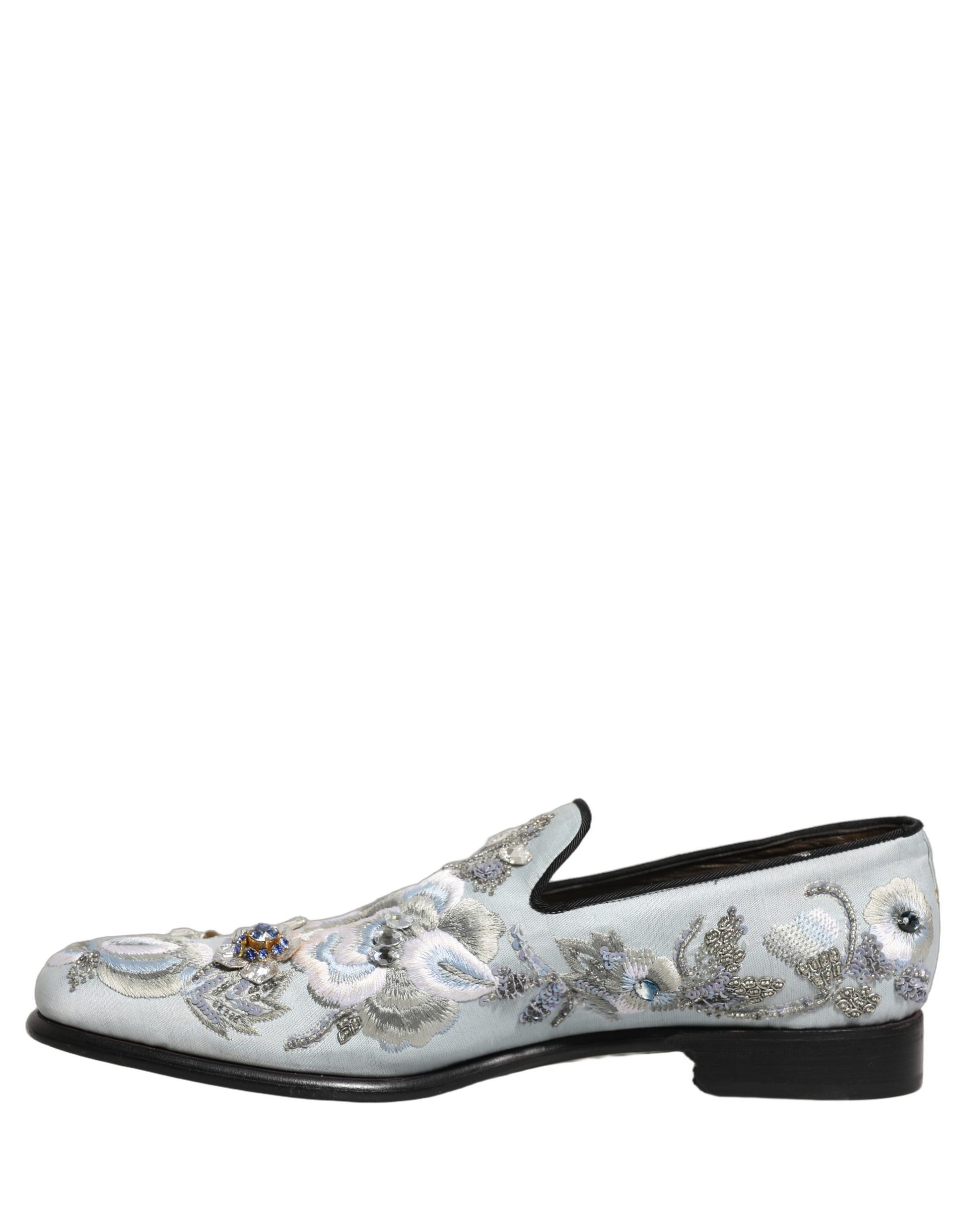 Dolce & Gabbana White Slip On Loafers for Men additional view