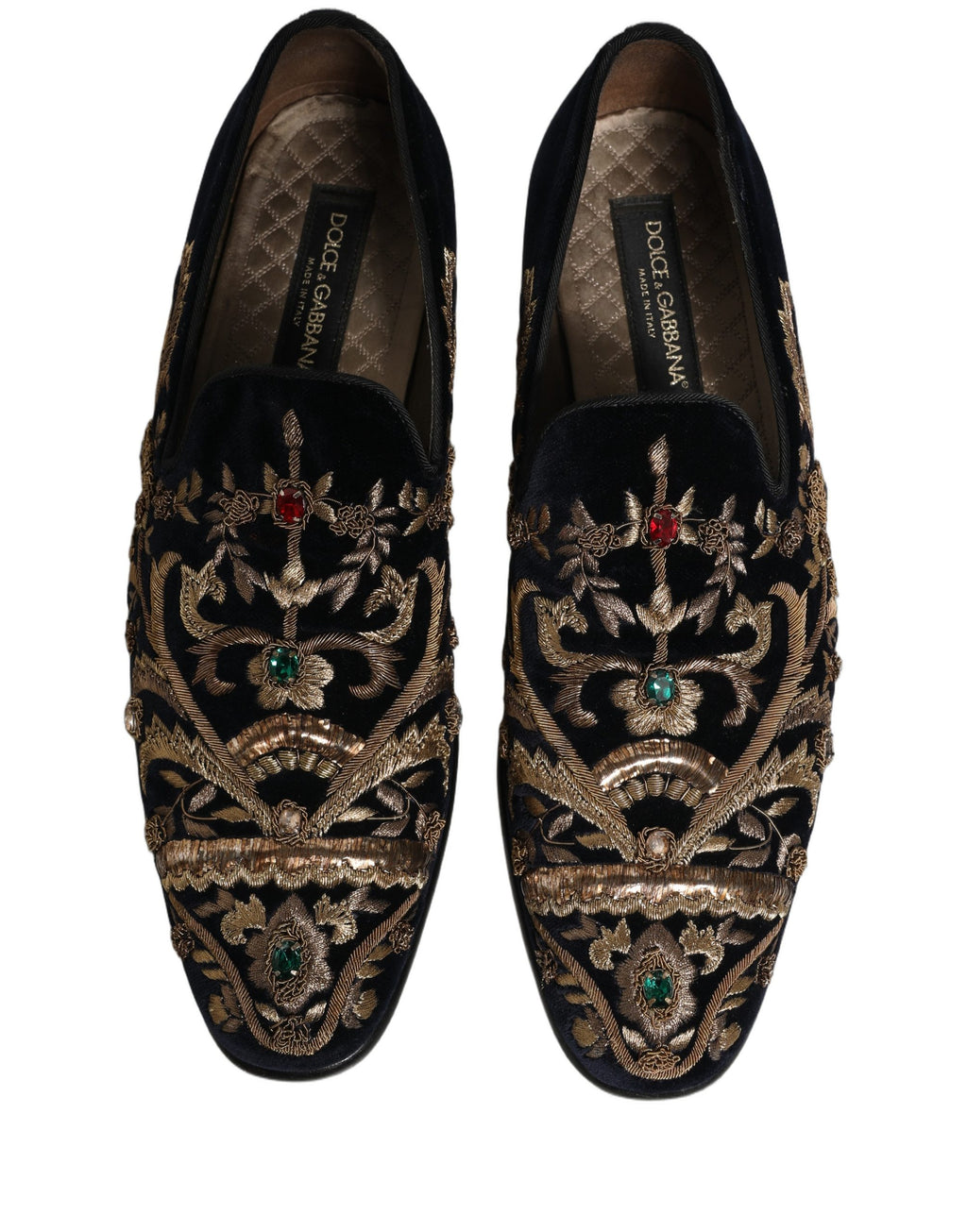 Dolce & Gabbana Black Slip On Loafers for Men additional view