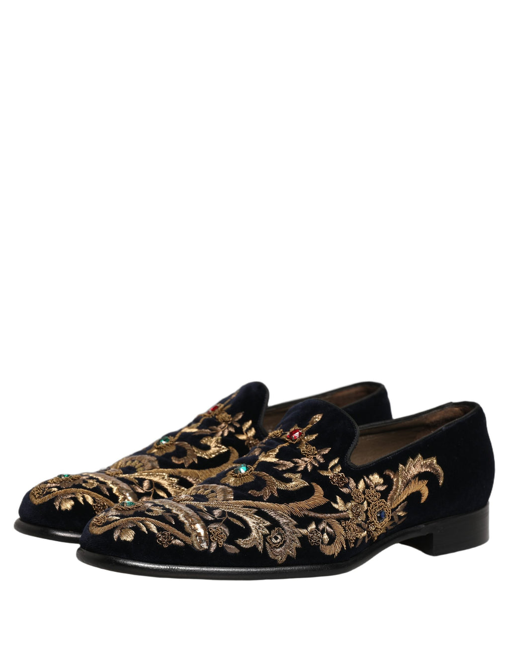 Dolce & Gabbana Black Slip On Loafers for Men additional view