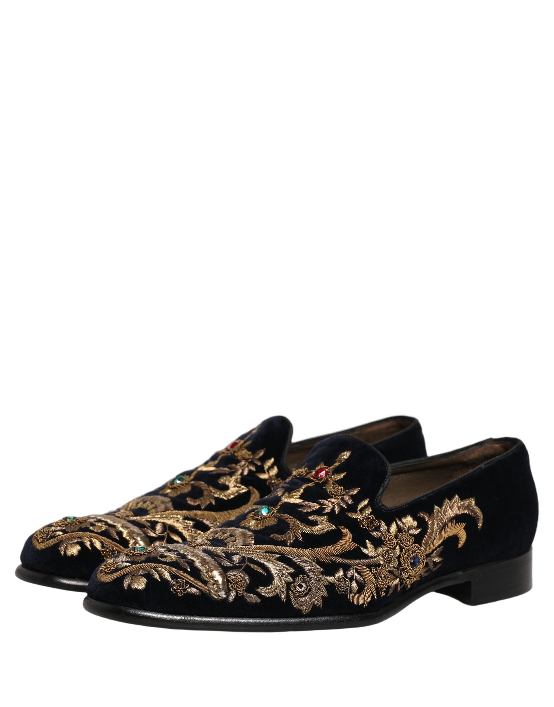 Dolce & Gabbana Black Slip On Loafers for Men additional view