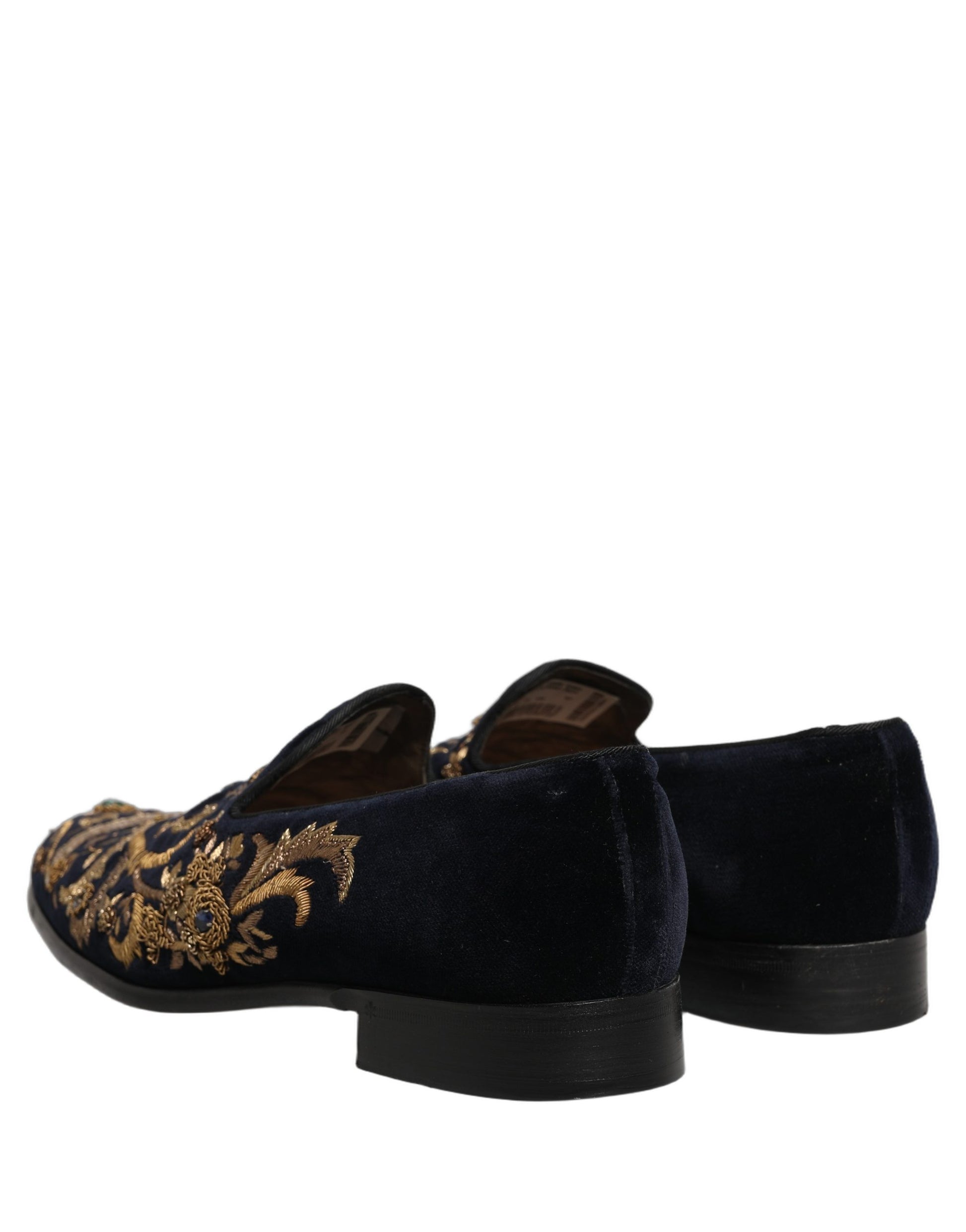 Dolce & Gabbana Black Slip On Loafers for Men additional view