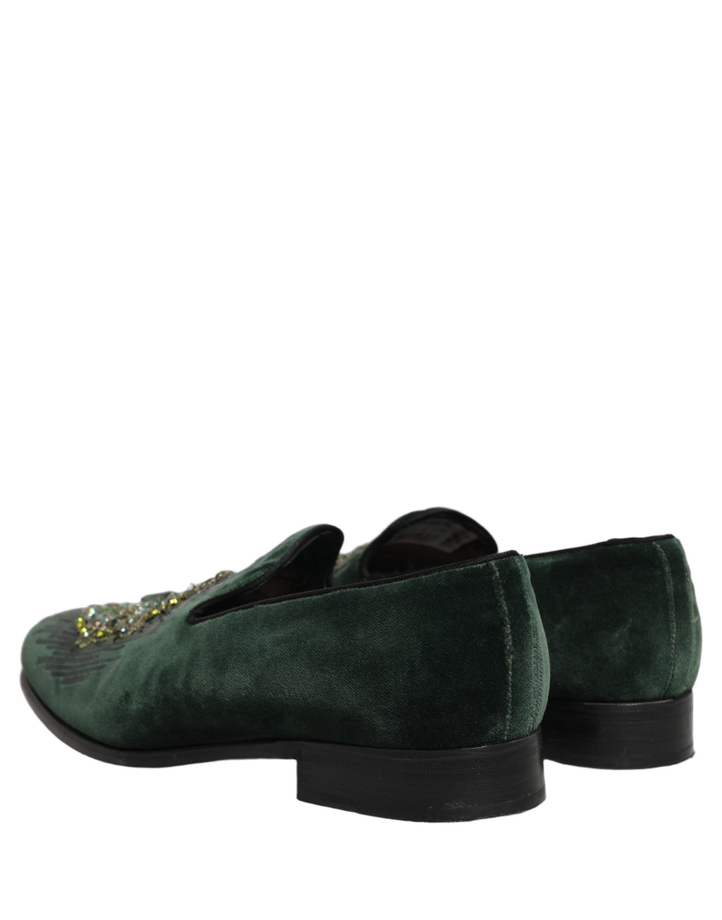 Dolce & Gabbana Green Slip On Loafers for Men additional view
