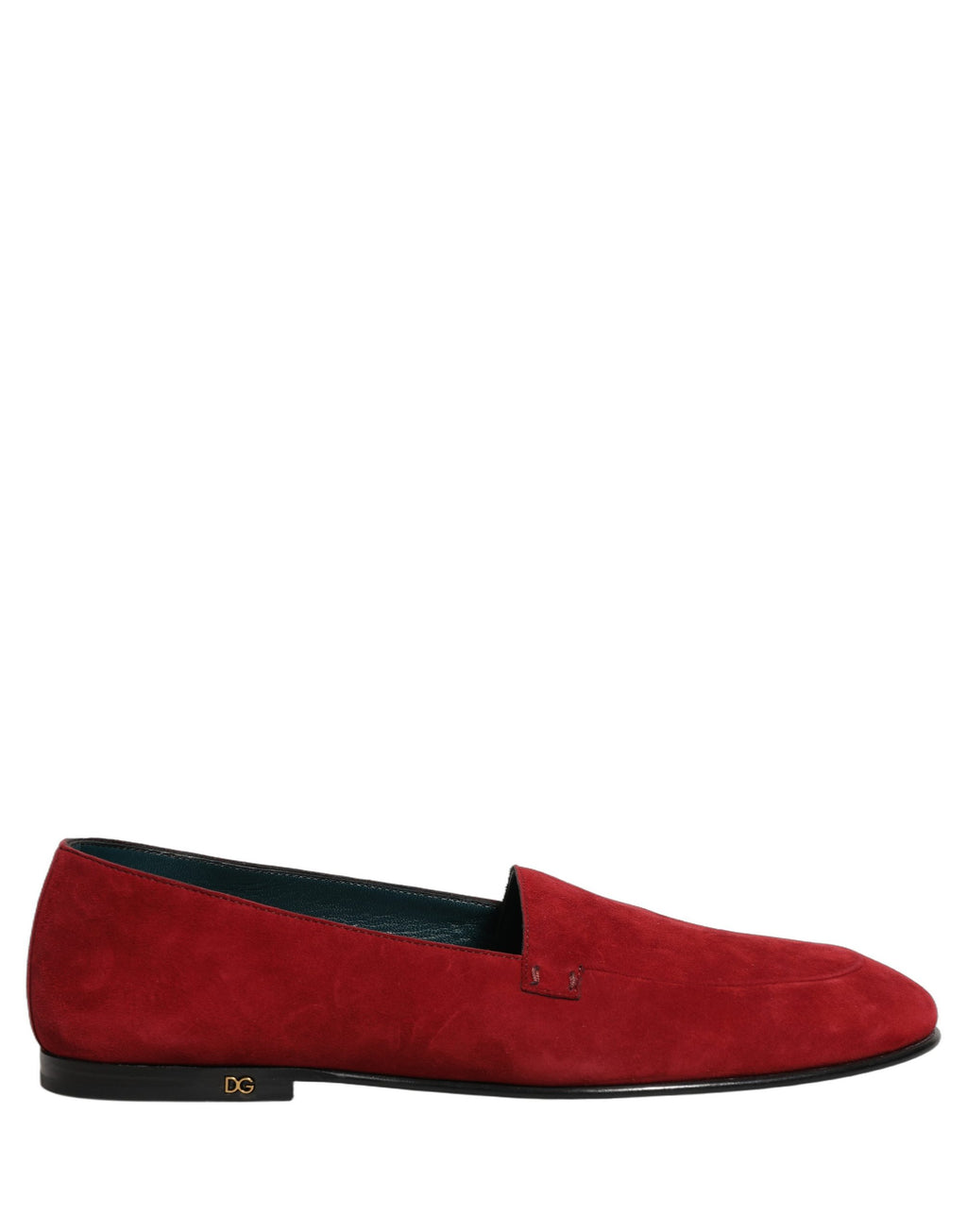 Dolce & Gabbana Red Slip On Loafers for Men
