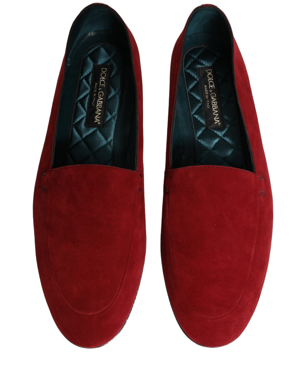 Dolce & Gabbana Red Slip On Loafers for Men additional view