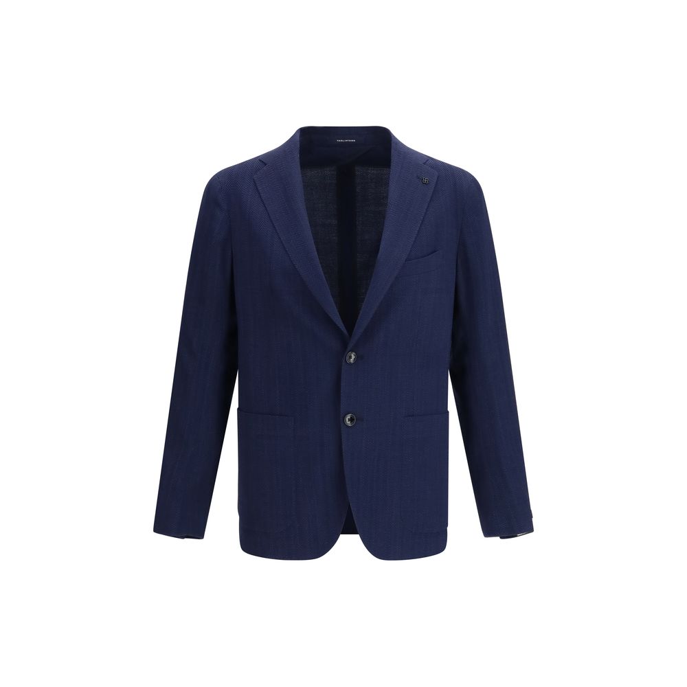 Blazer Tagliatore Oves Aries en Laine Bleue