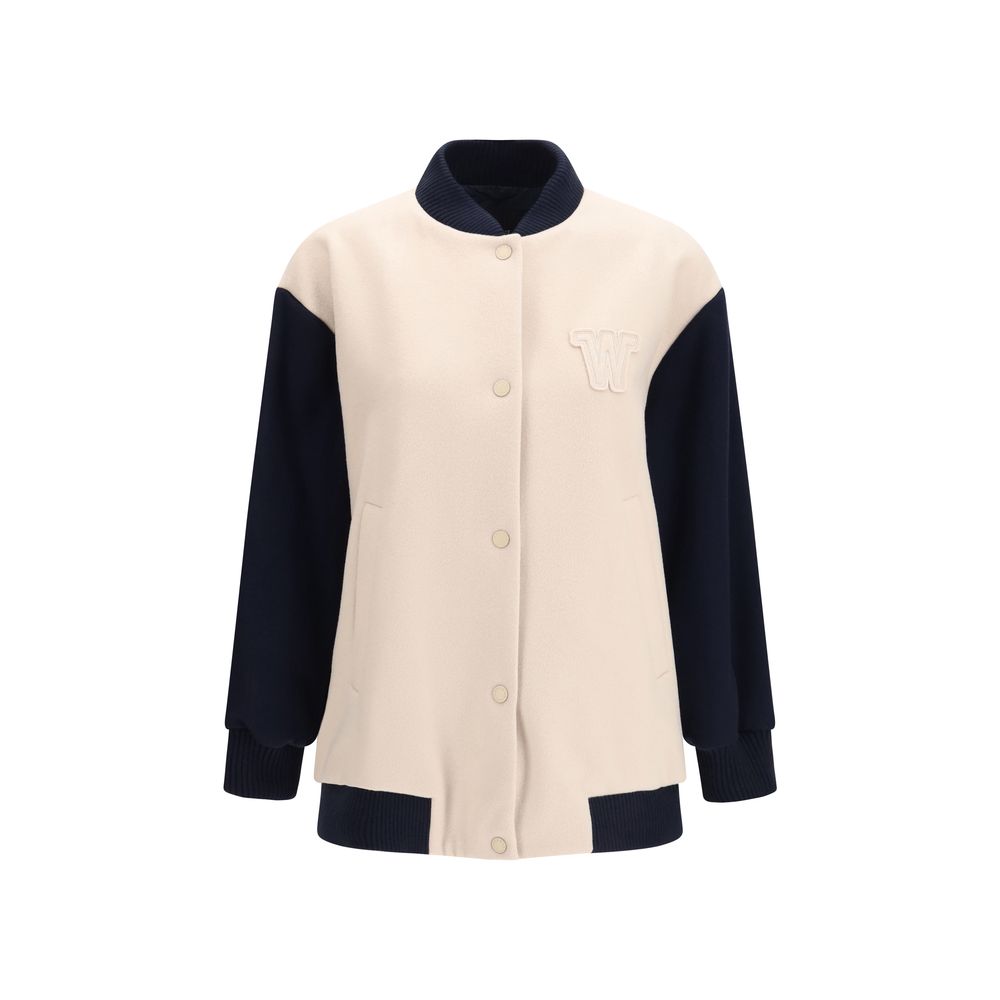Max Mara Blue Bomber for Women