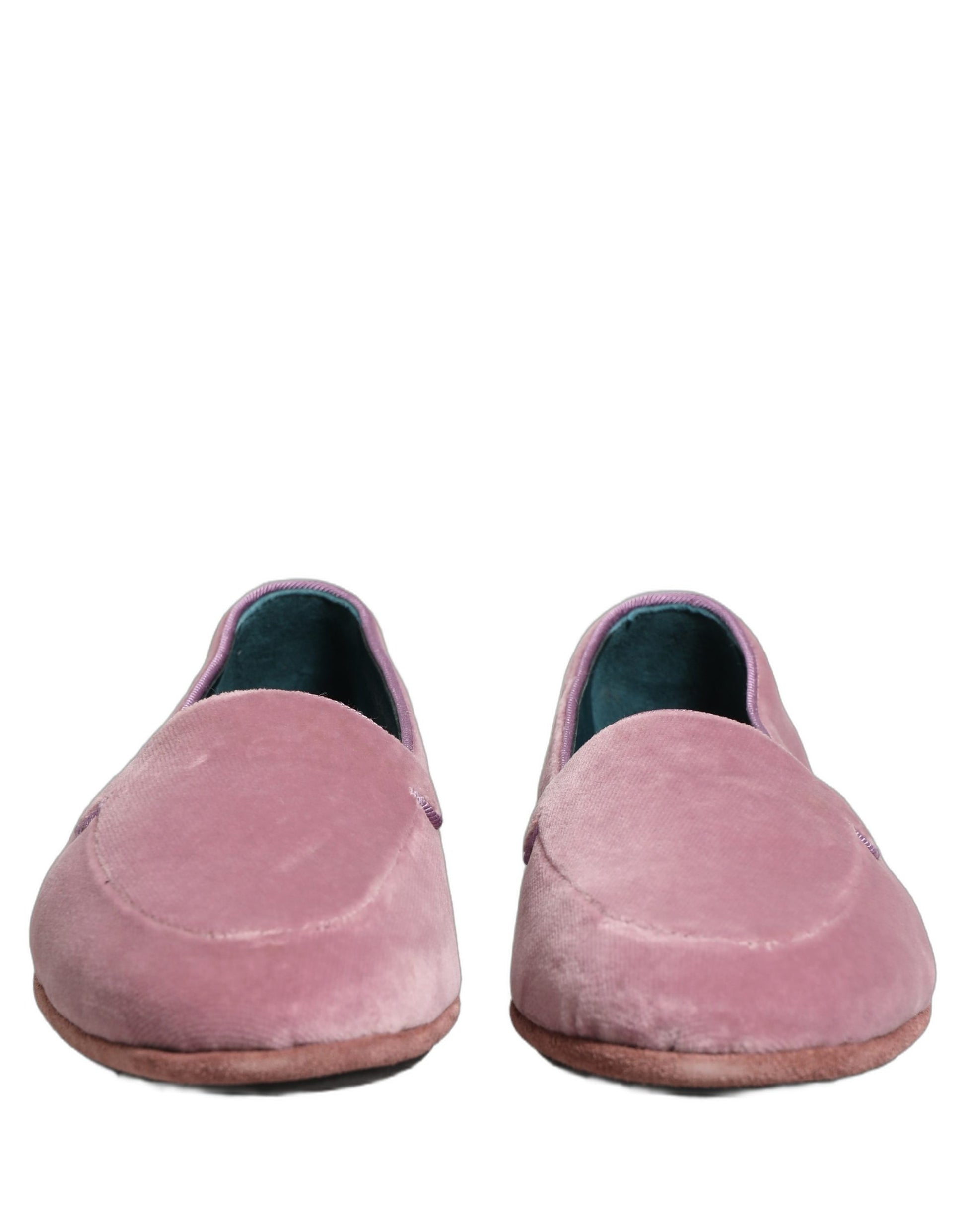 Dolce & Gabbana Pink Slip On Loafers for Men detail view