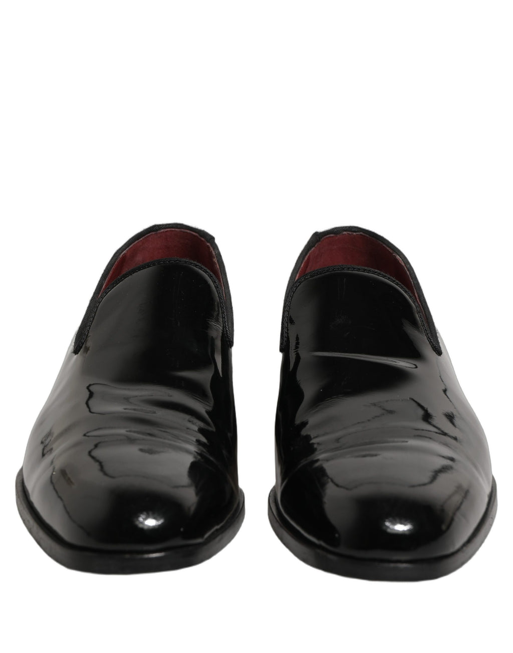 Dolce & Gabbana Black Slip On Loafers for Men detail view