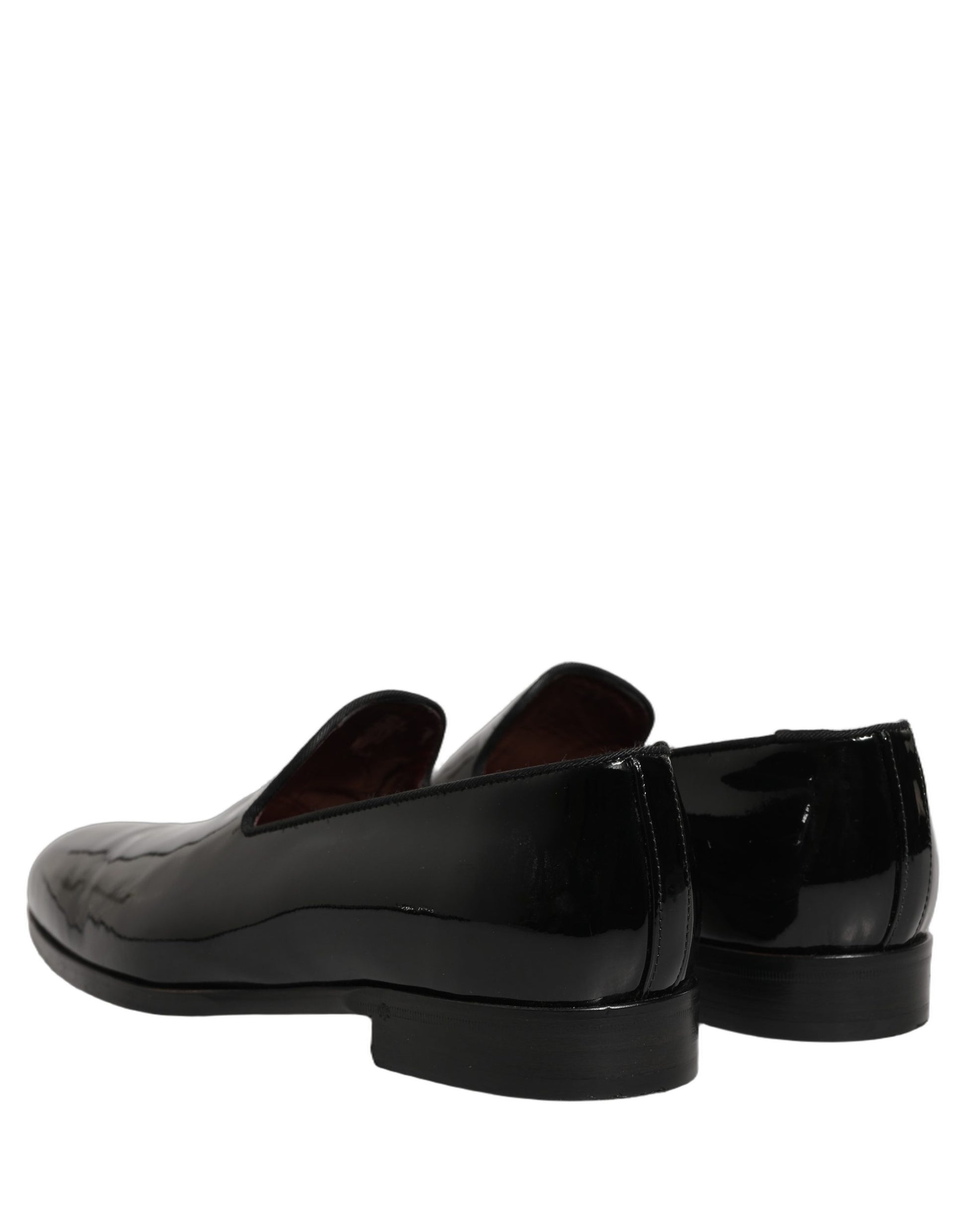 Dolce & Gabbana Black Slip On Loafers for Men additional view