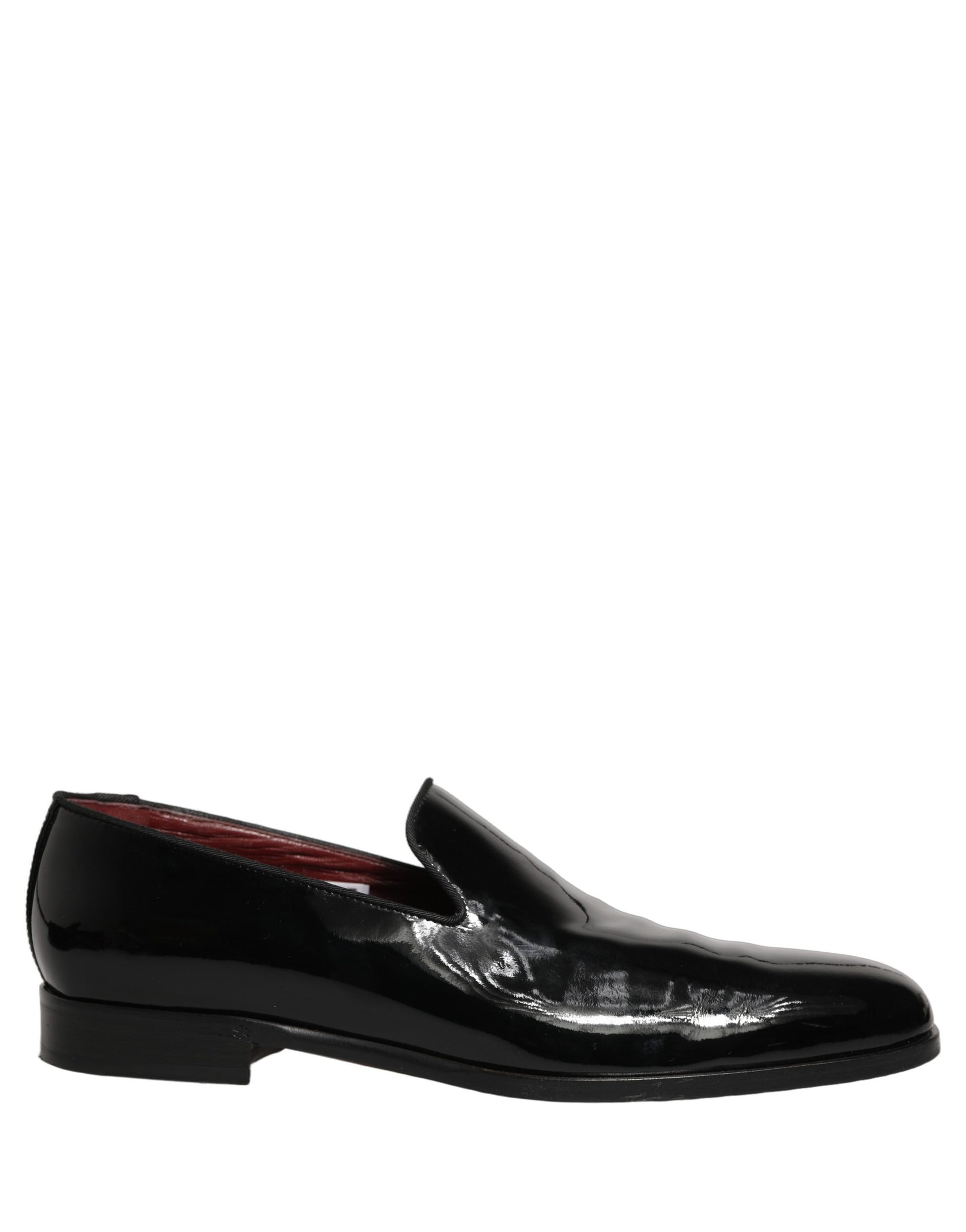 Dolce & Gabbana Black Slip On Loafers for Men
