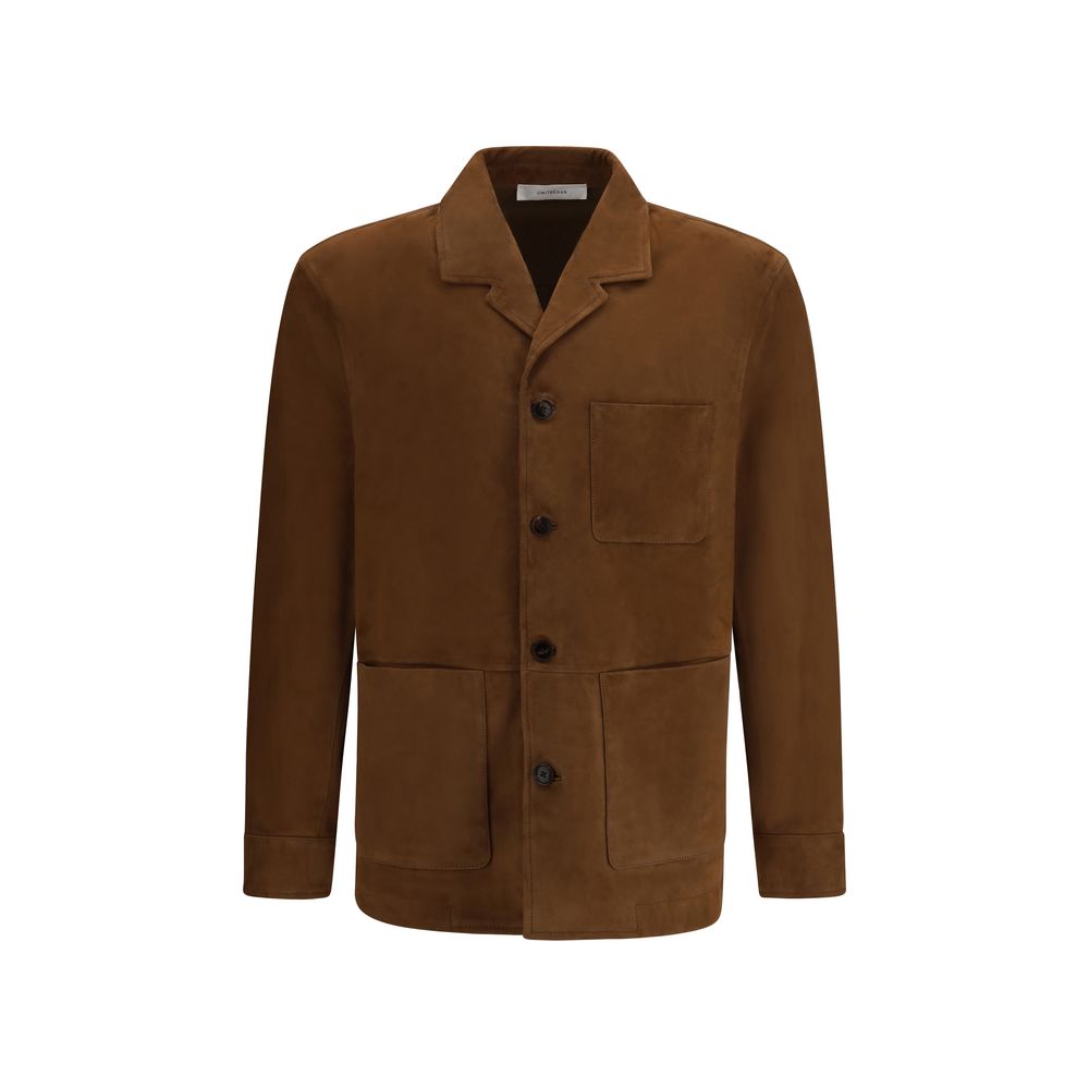 Umit Benan Brown Jacket for Men