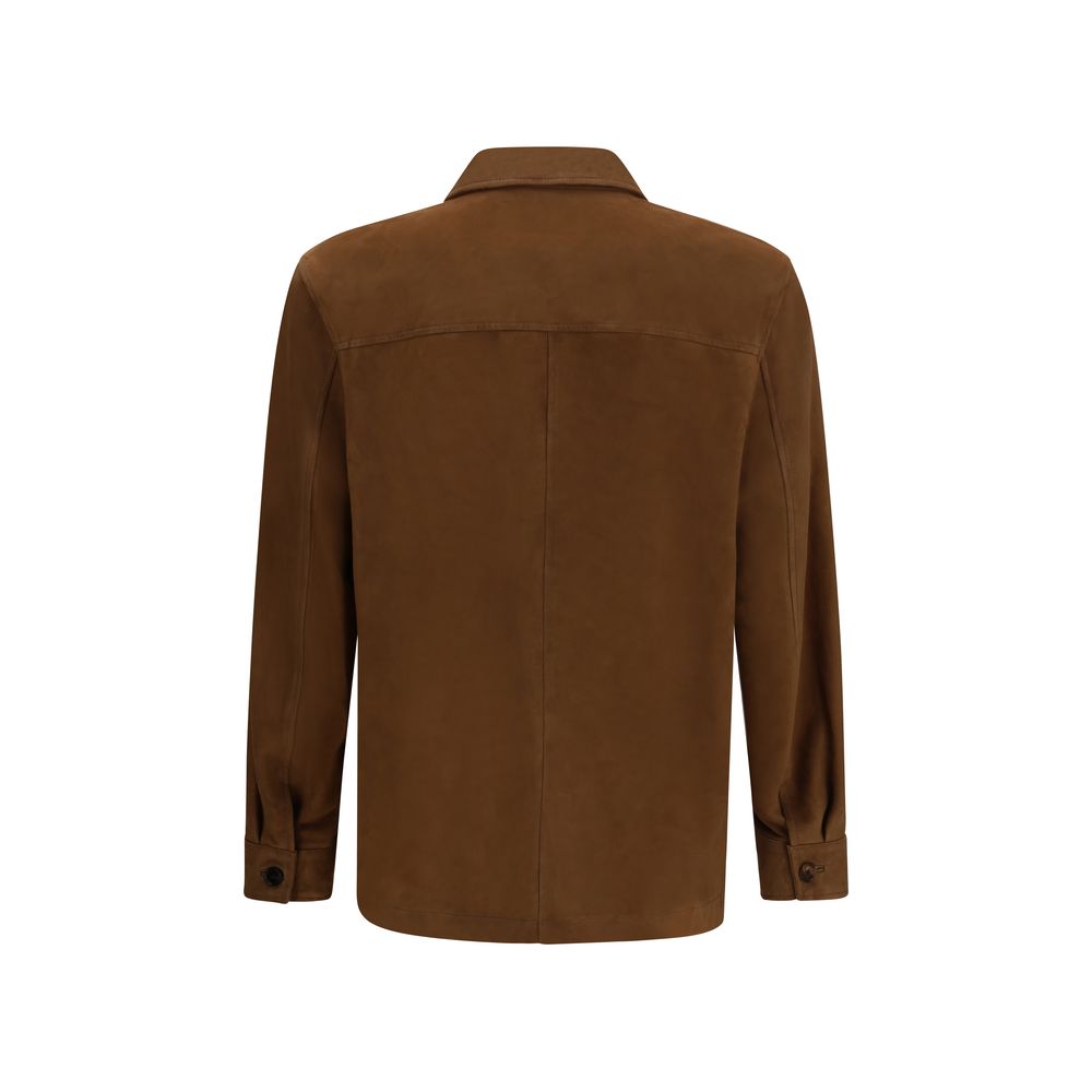 Umit Benan Brown Jacket for Men alternate view