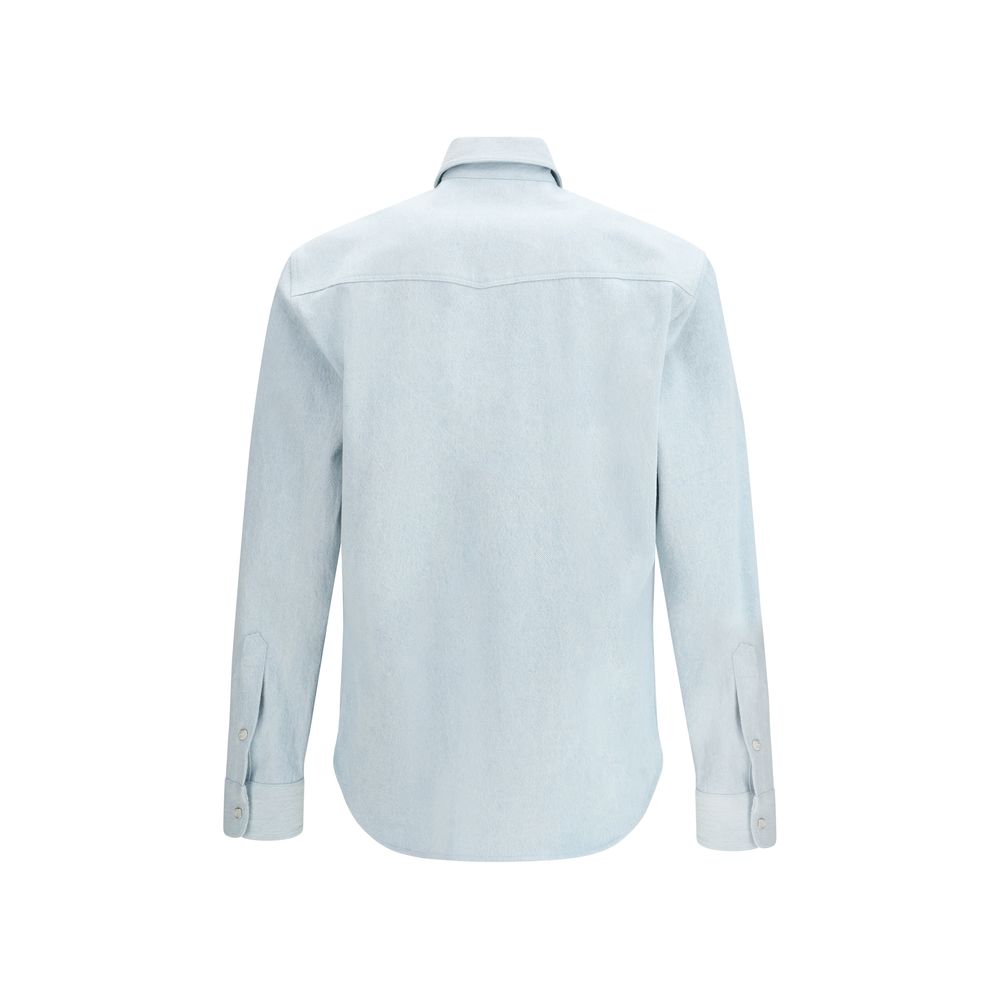 Umit Benan Blue Denim Shirt